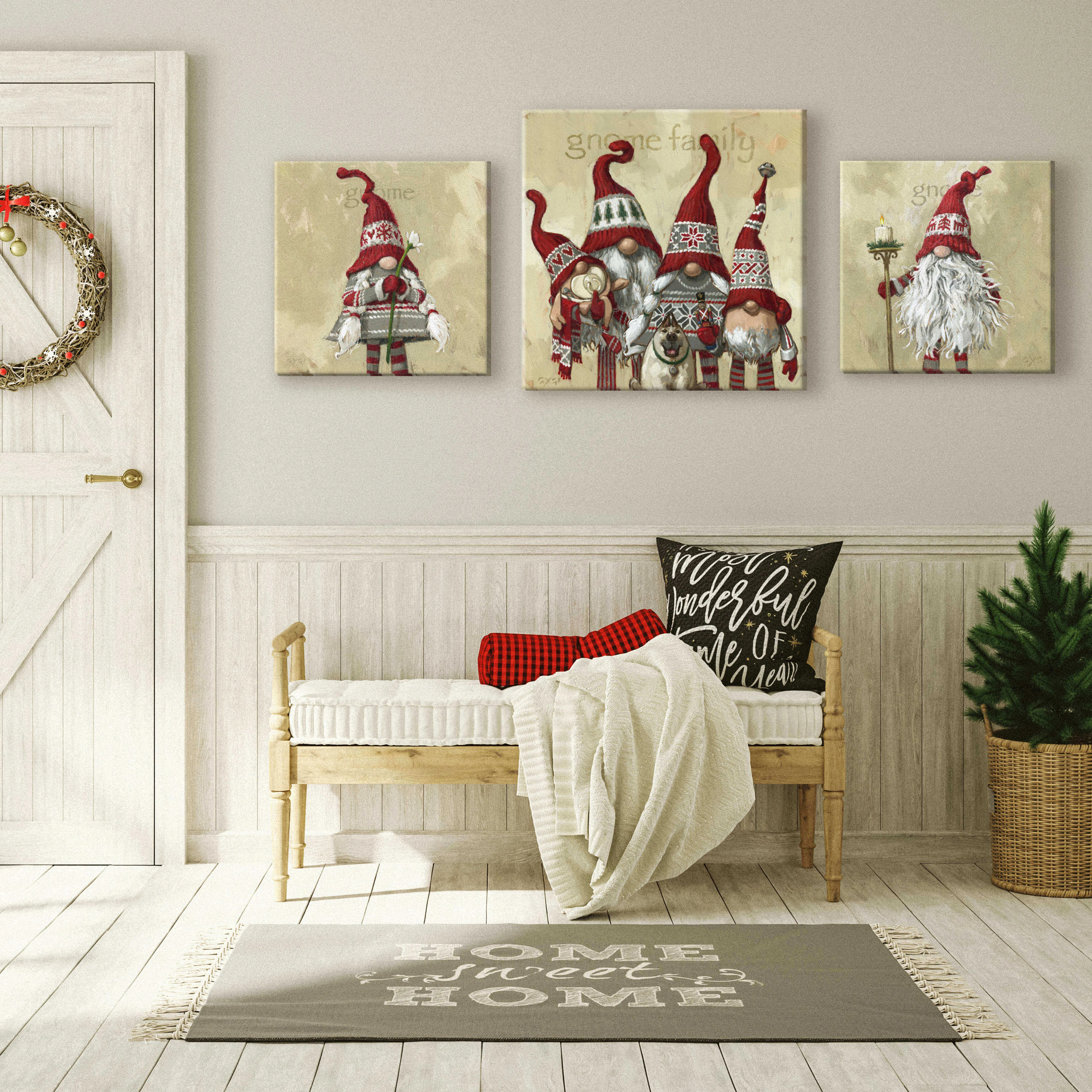 Girl Gnome Giclee Wall Art