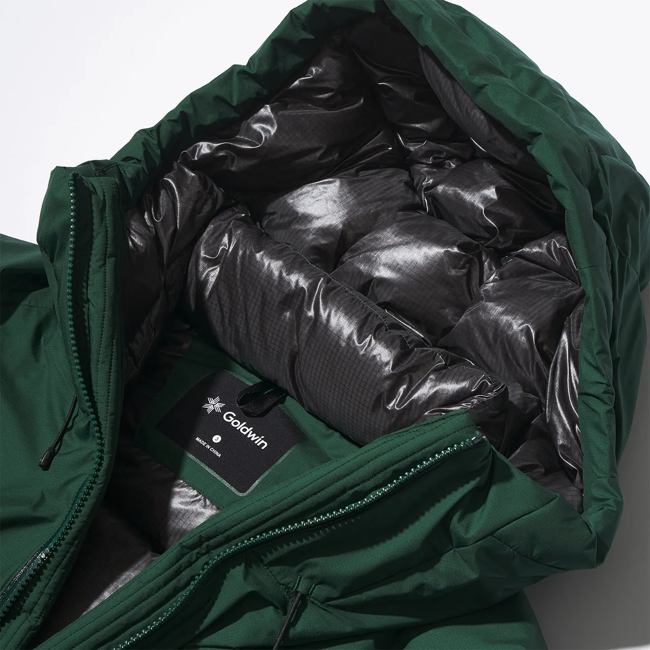 Goldwin GORE-TEX Windstopper Down Parka Deep Green