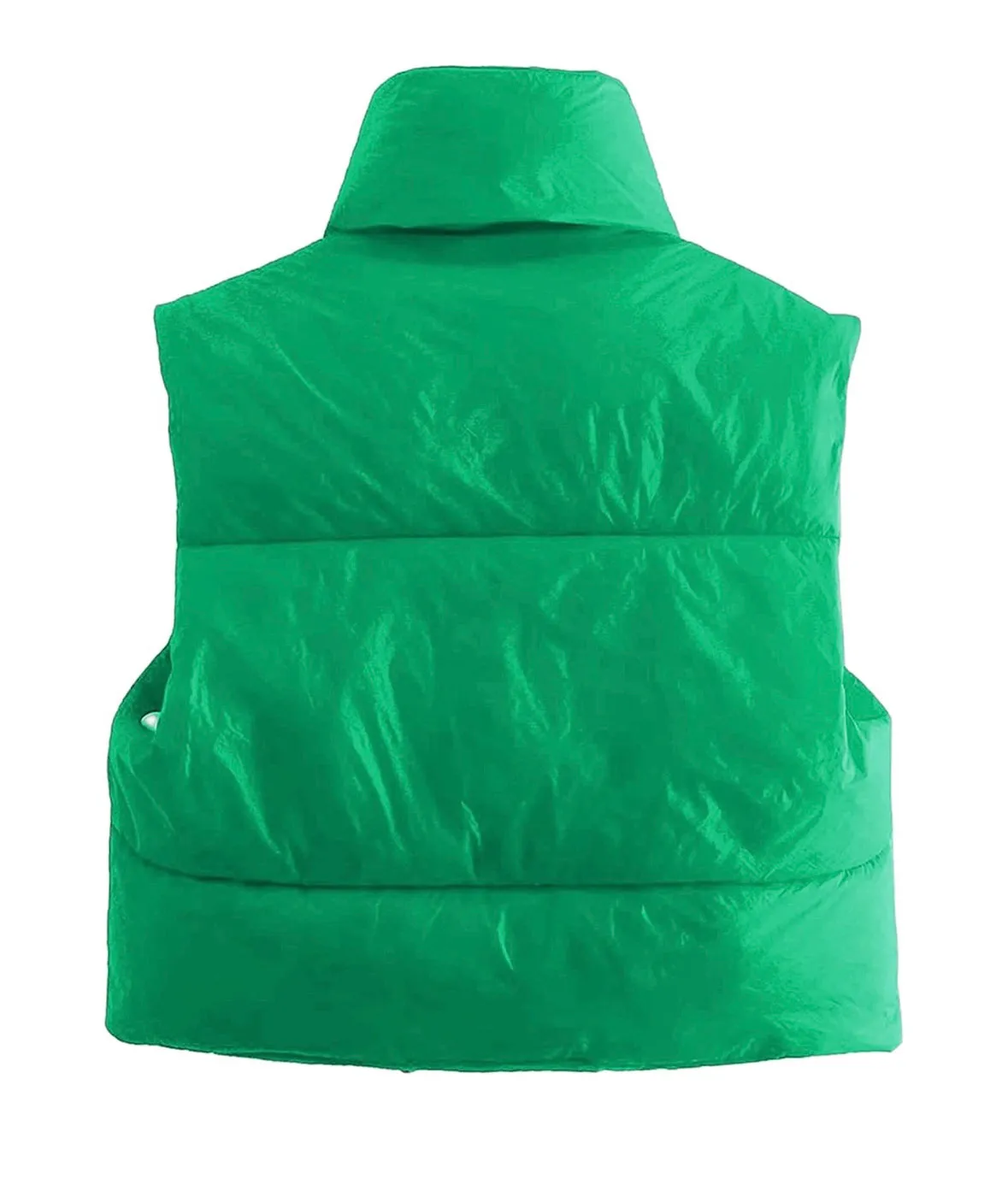 GREEN PUFF VEST