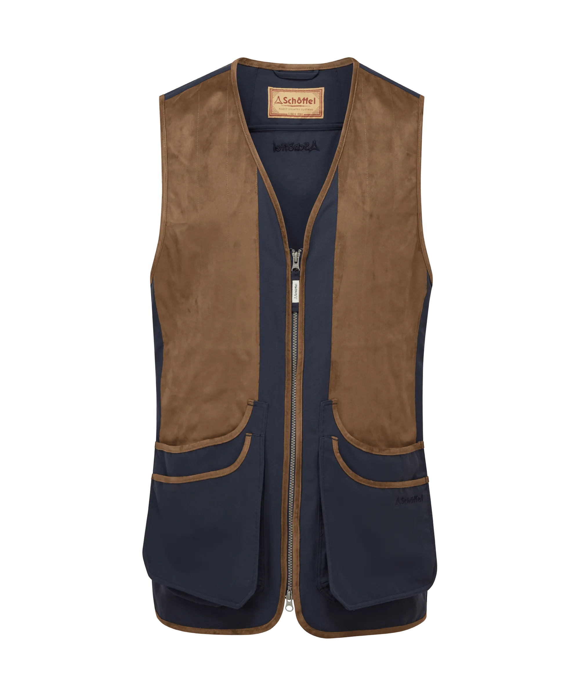 Grimsthorpe Clay Shooting Vest - True Navy