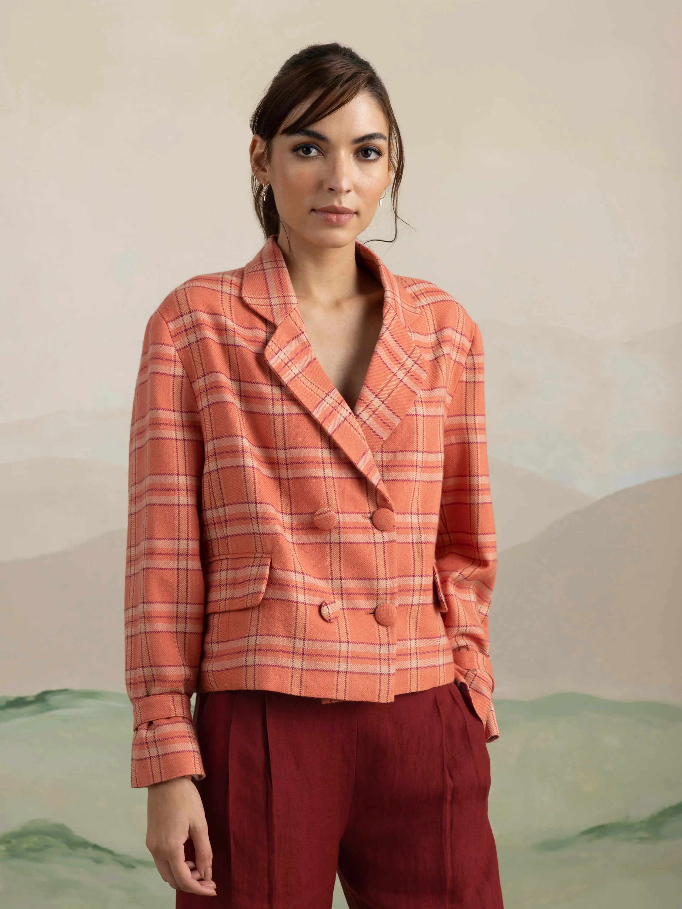 Highlands Merino Wool Crop Jacket