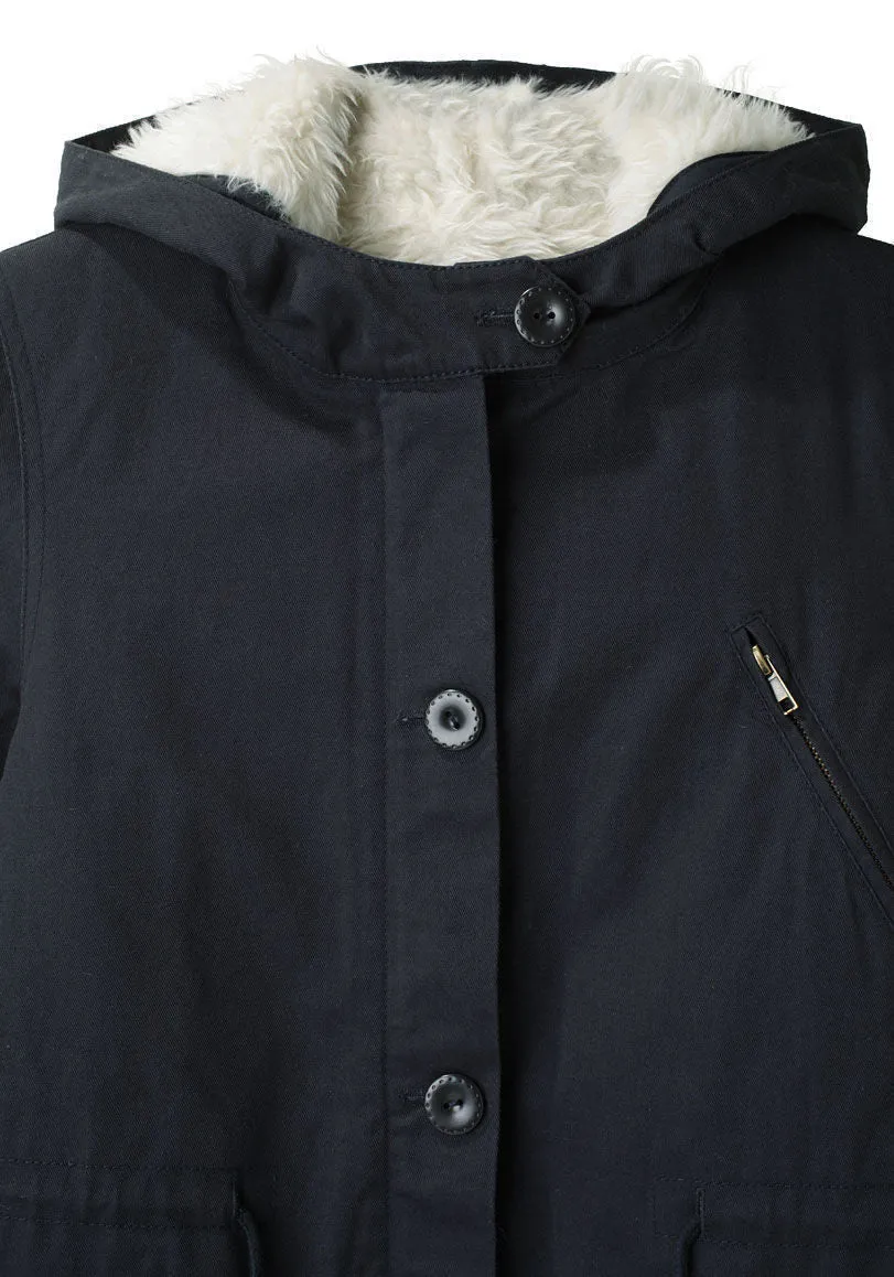 Hooded Fleece Lined Parka