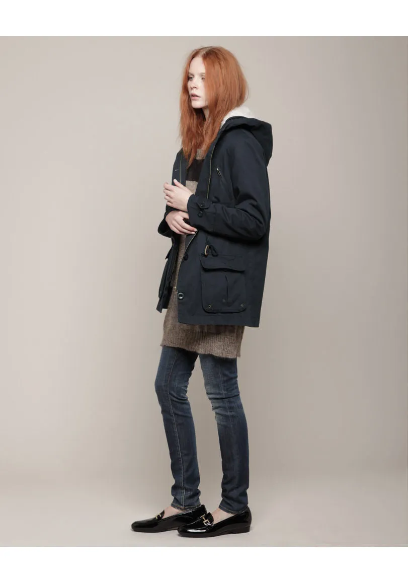 Hooded Fleece Lined Parka