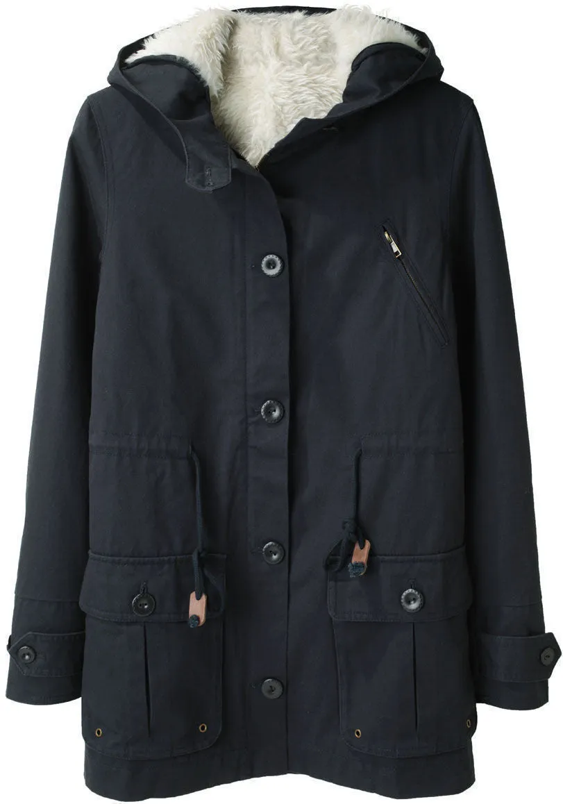 Hooded Fleece Lined Parka