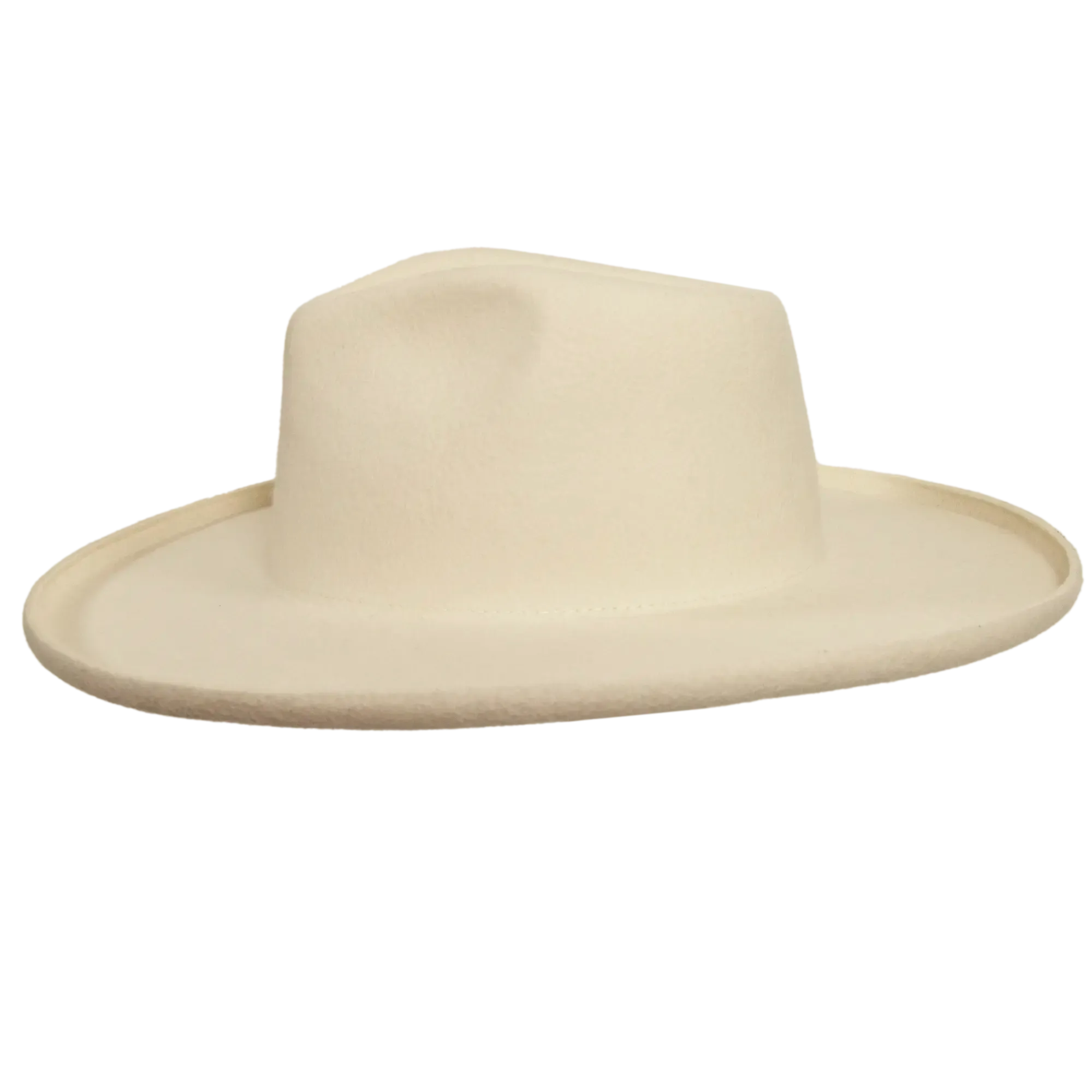 Hudson | Womens Pencil Rim Felt Fedora Hat