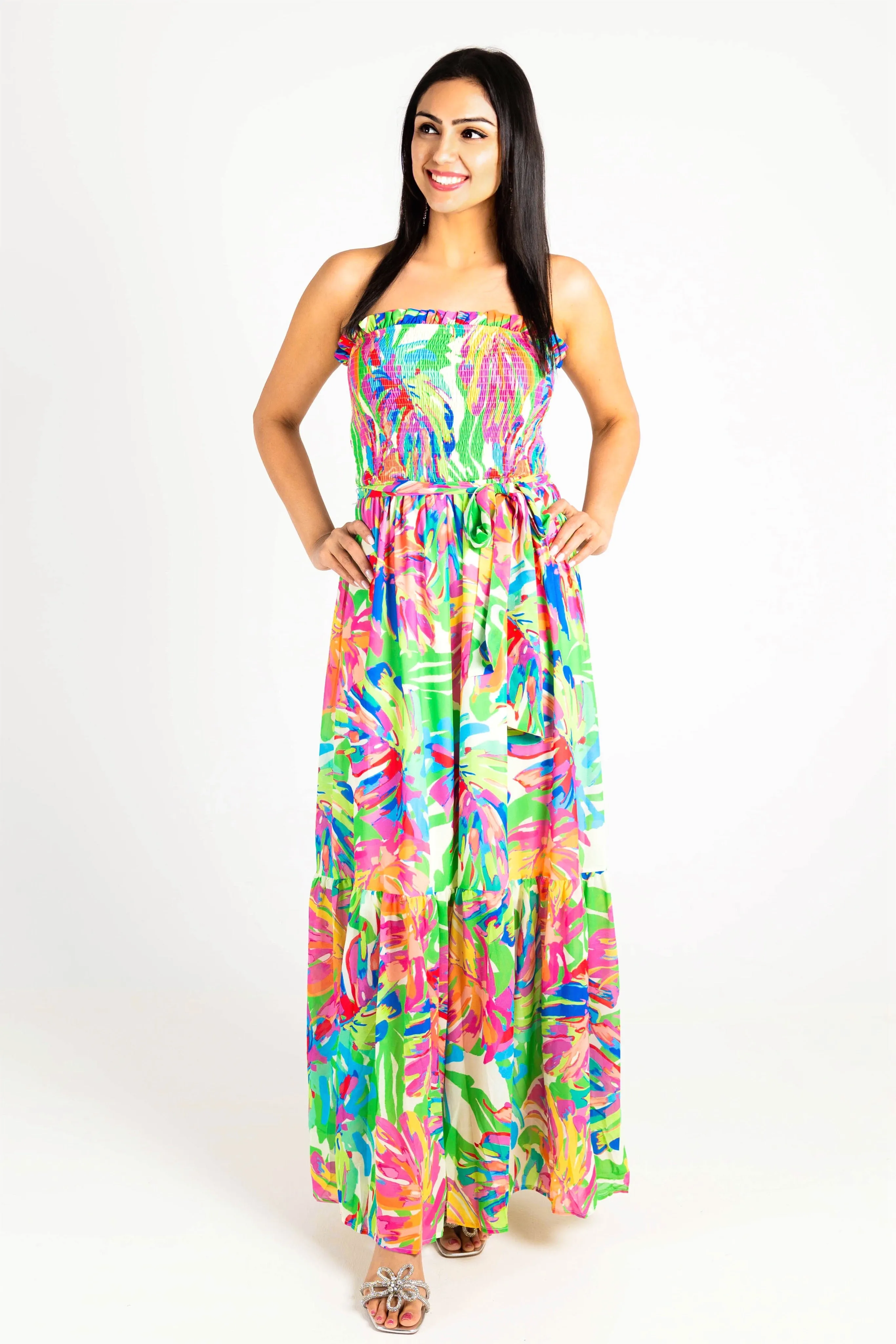 Island In The Sun Maxi Dress