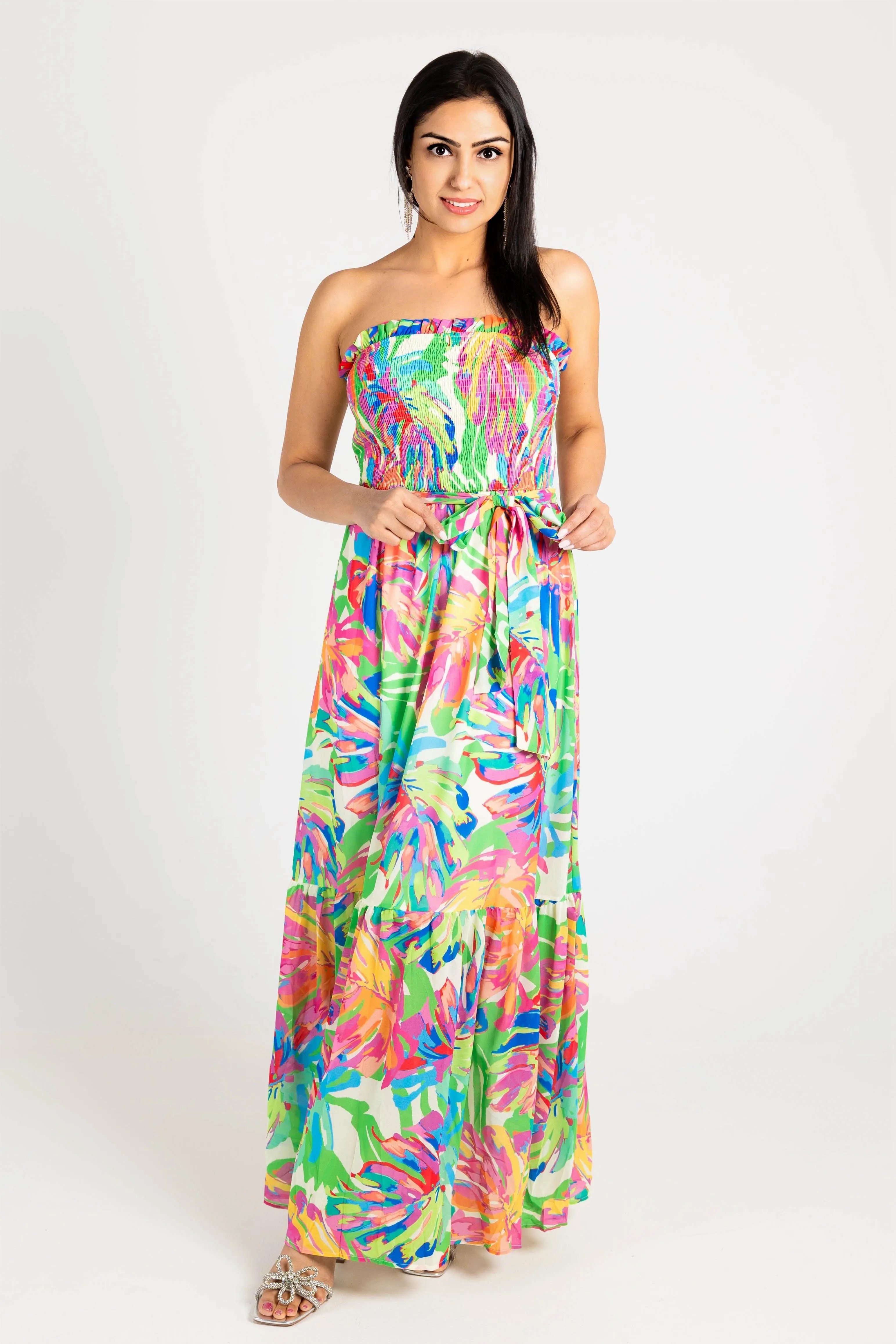 Island In The Sun Maxi Dress