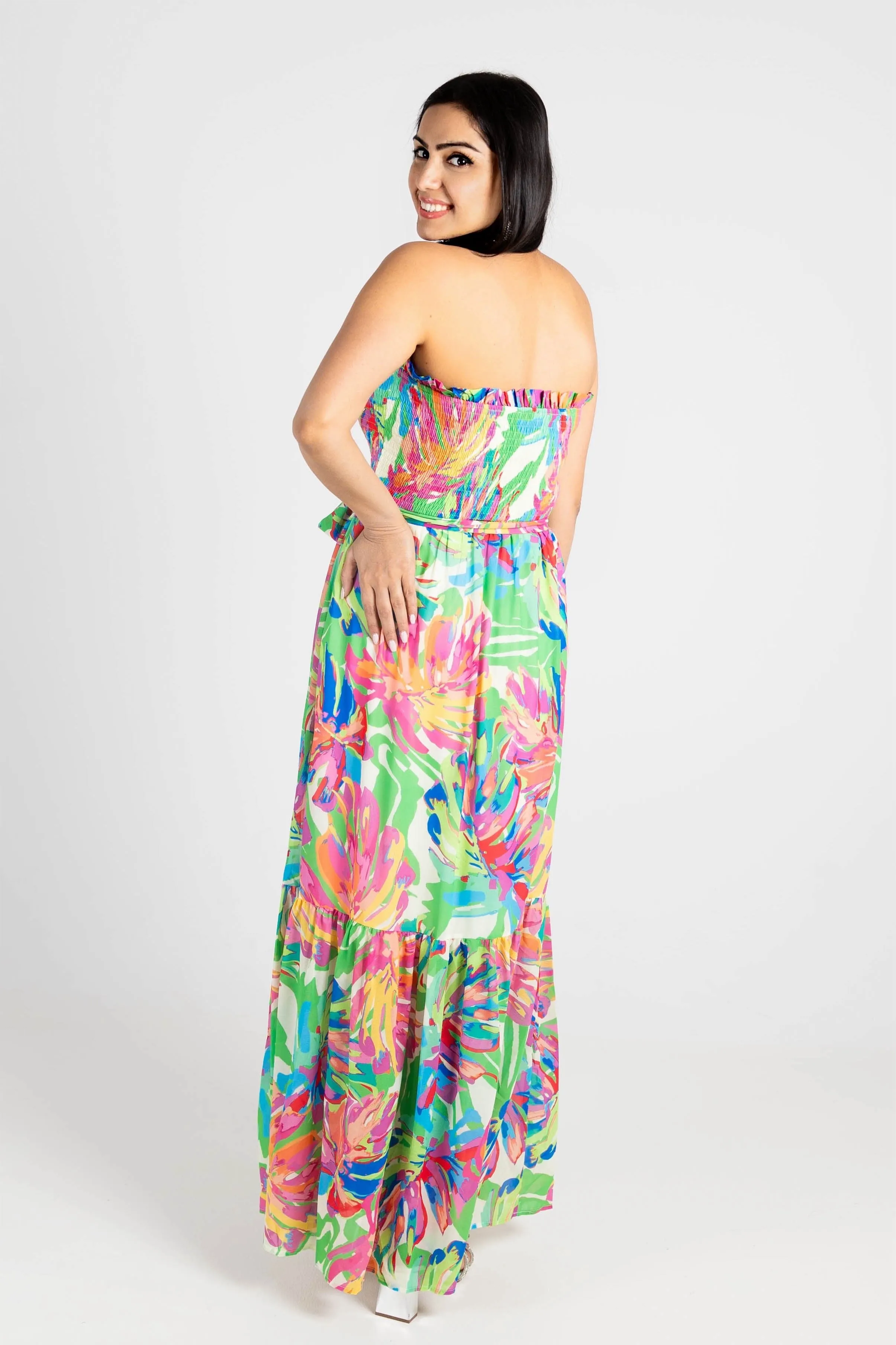 Island In The Sun Maxi Dress