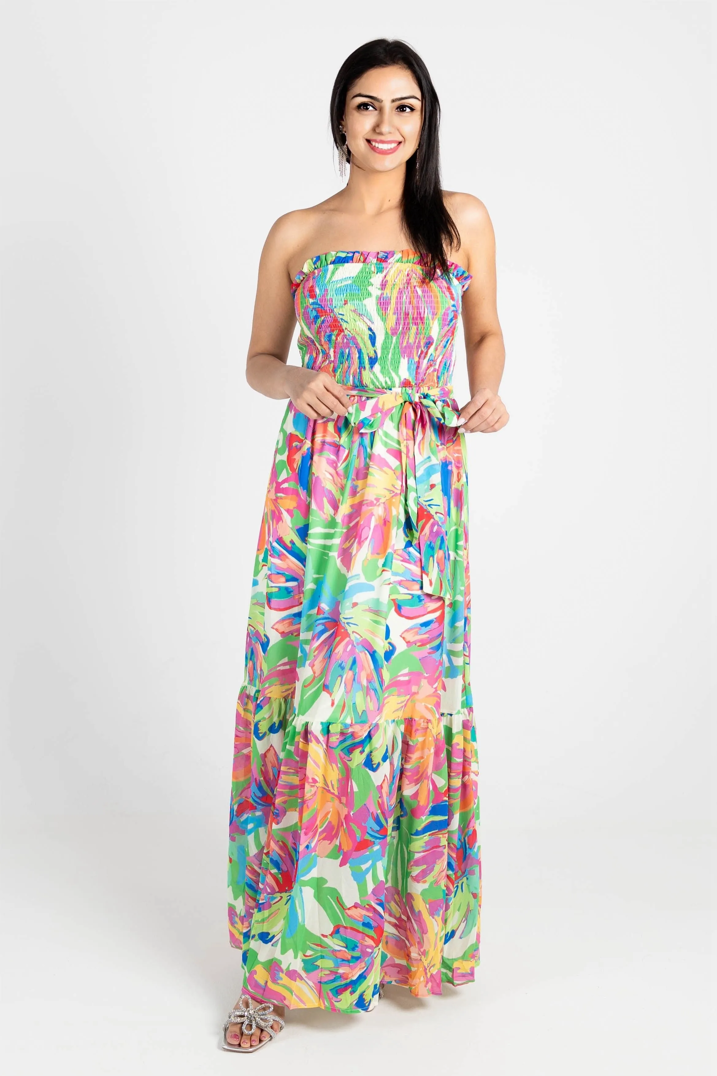 Island In The Sun Maxi Dress