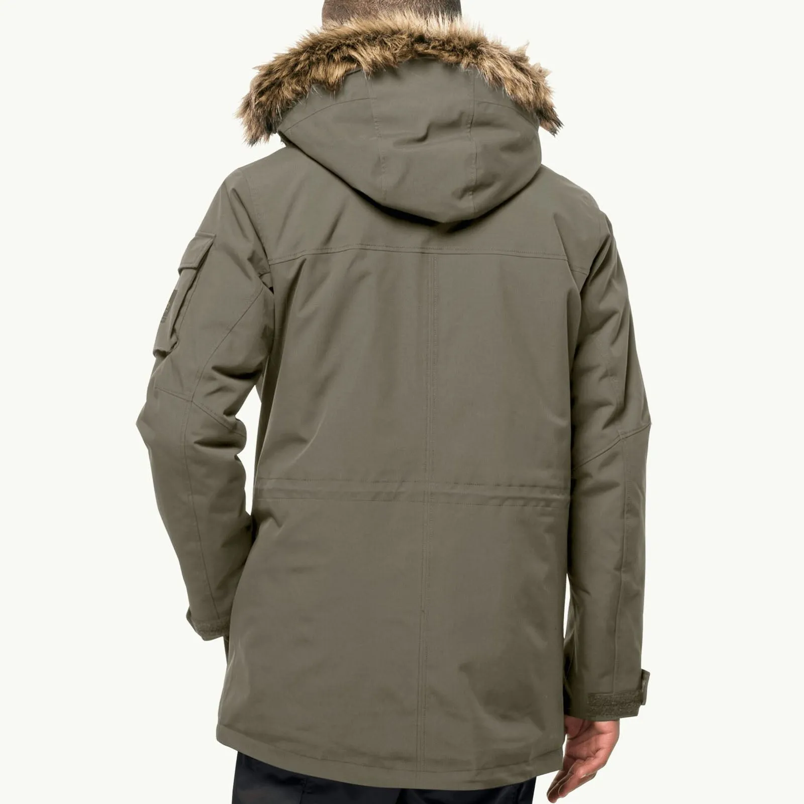 Jack Wolfskin Mens Glacier Canyon Waterproof Parka Jacket