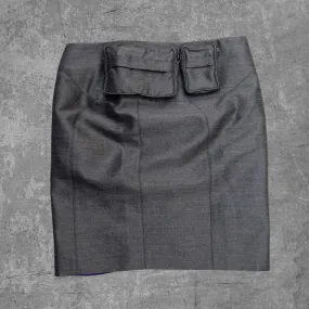 JEAN PAUL GAULTIER 3D POCKET CARGO SKIRT - UK14