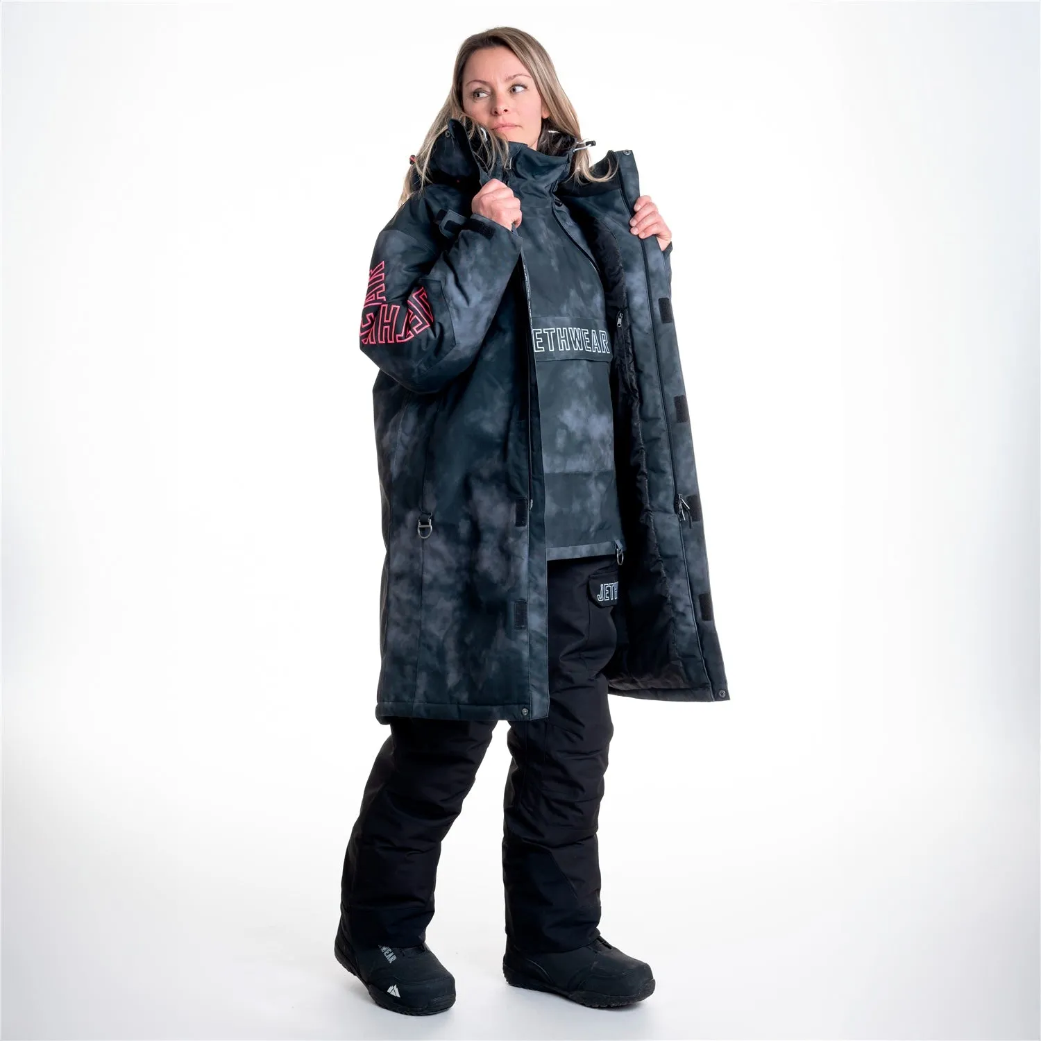 Jethwear Womens Insulated JW Pit Coat