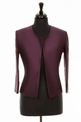 Juna Jacket in Aubergine