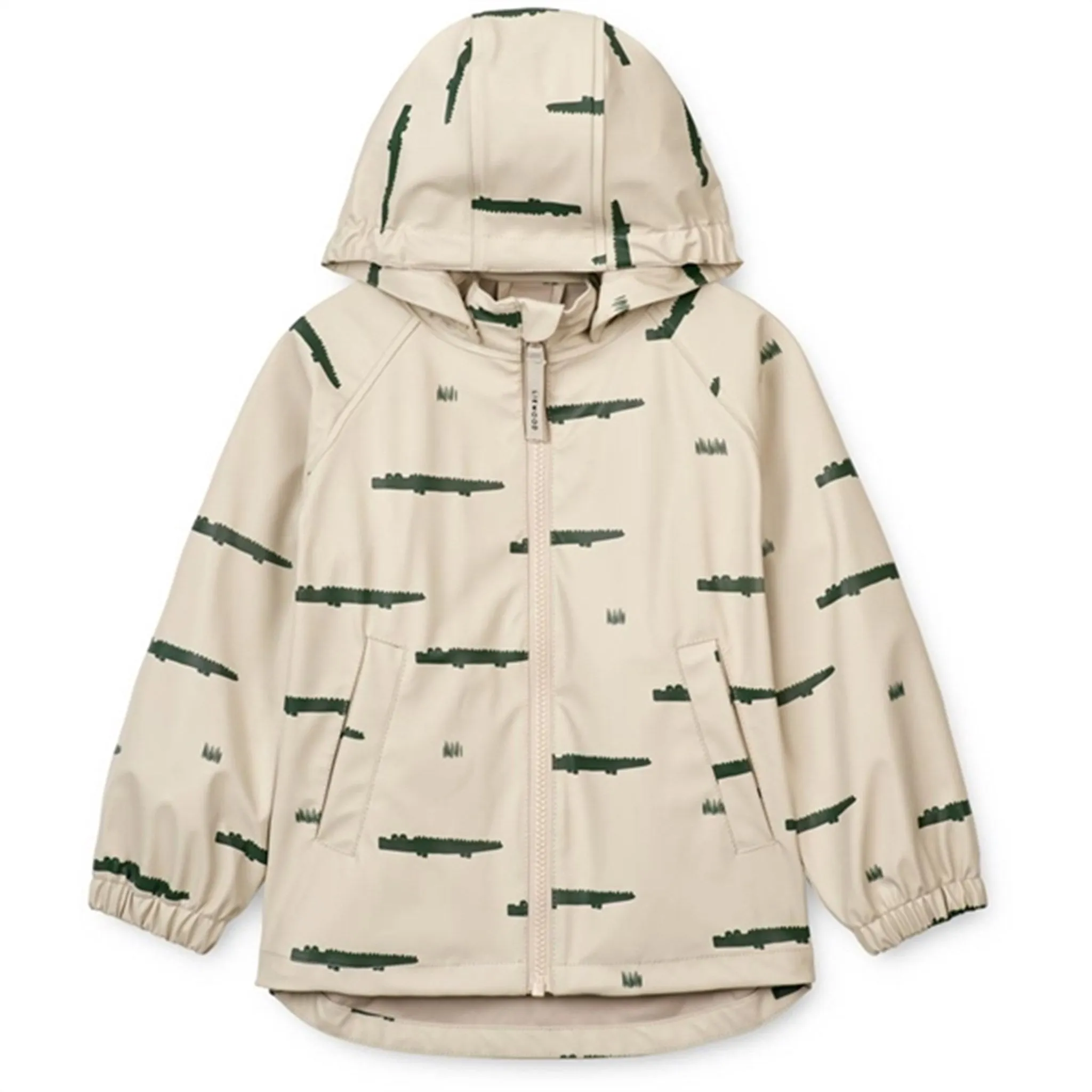 Liewood Moby Printed Rainwear Set Crocodile / Sandy