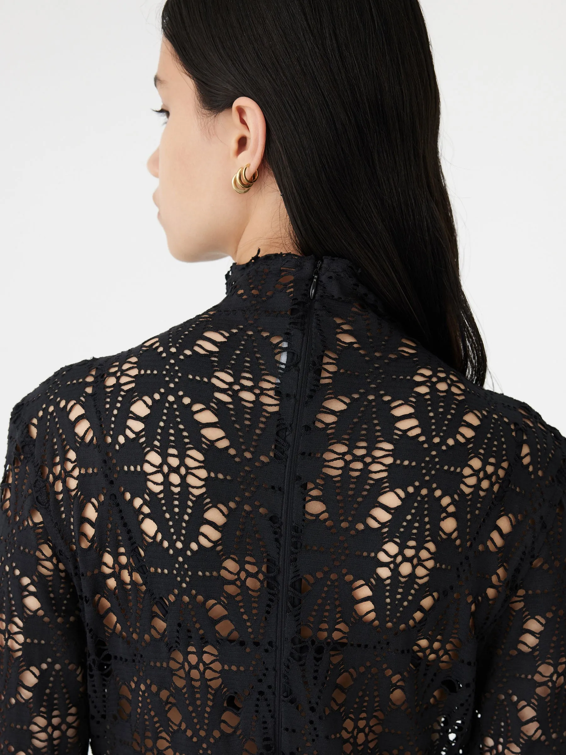 long sleeve lace dress