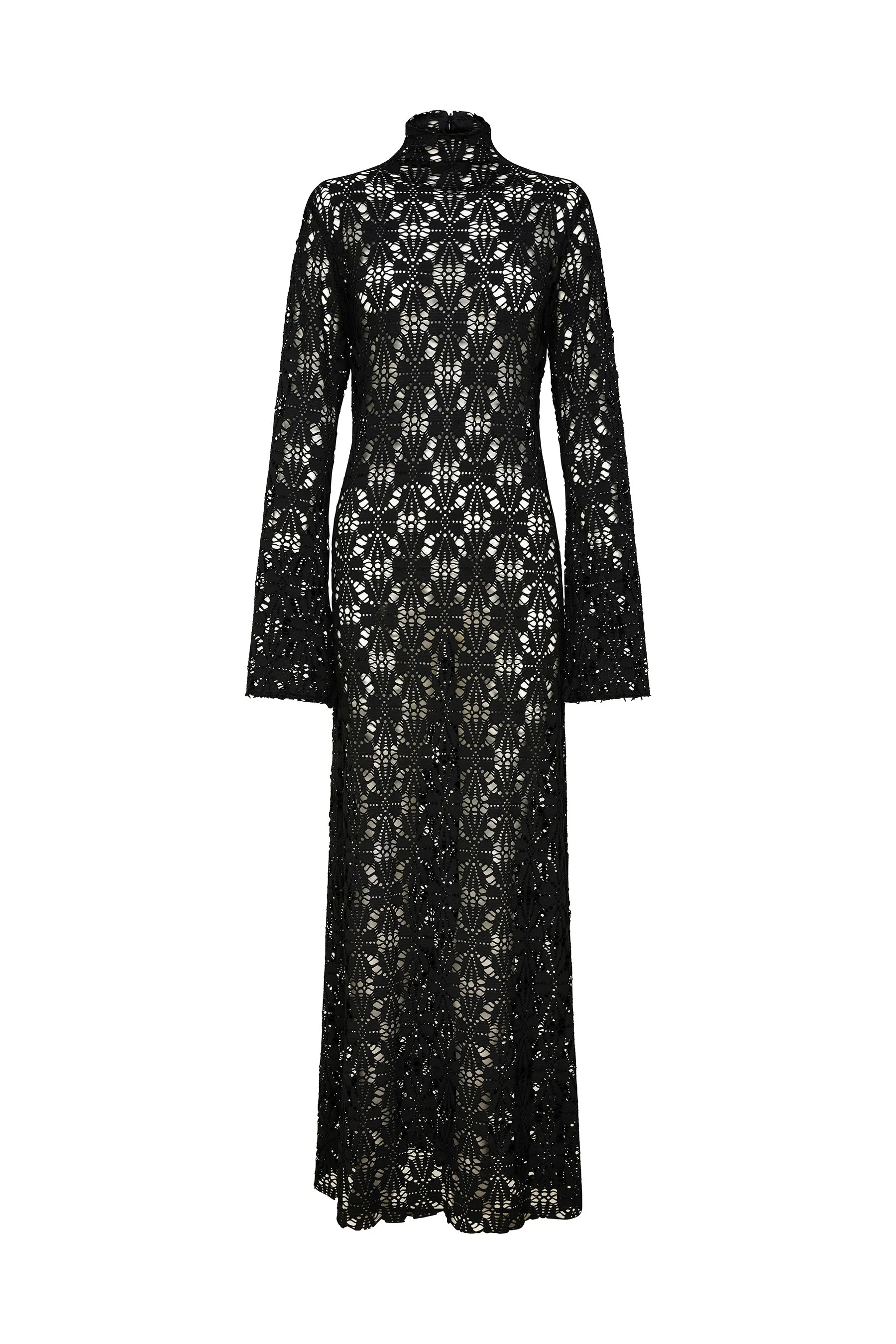 long sleeve lace dress