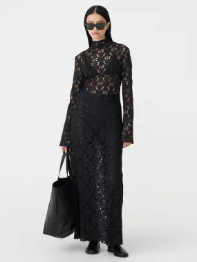 long sleeve lace dress