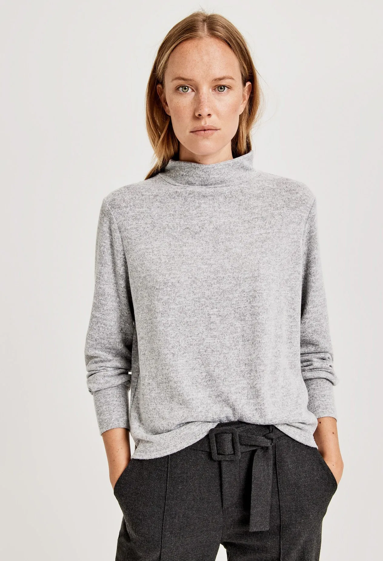 Long Sleeve Turtleneck Top