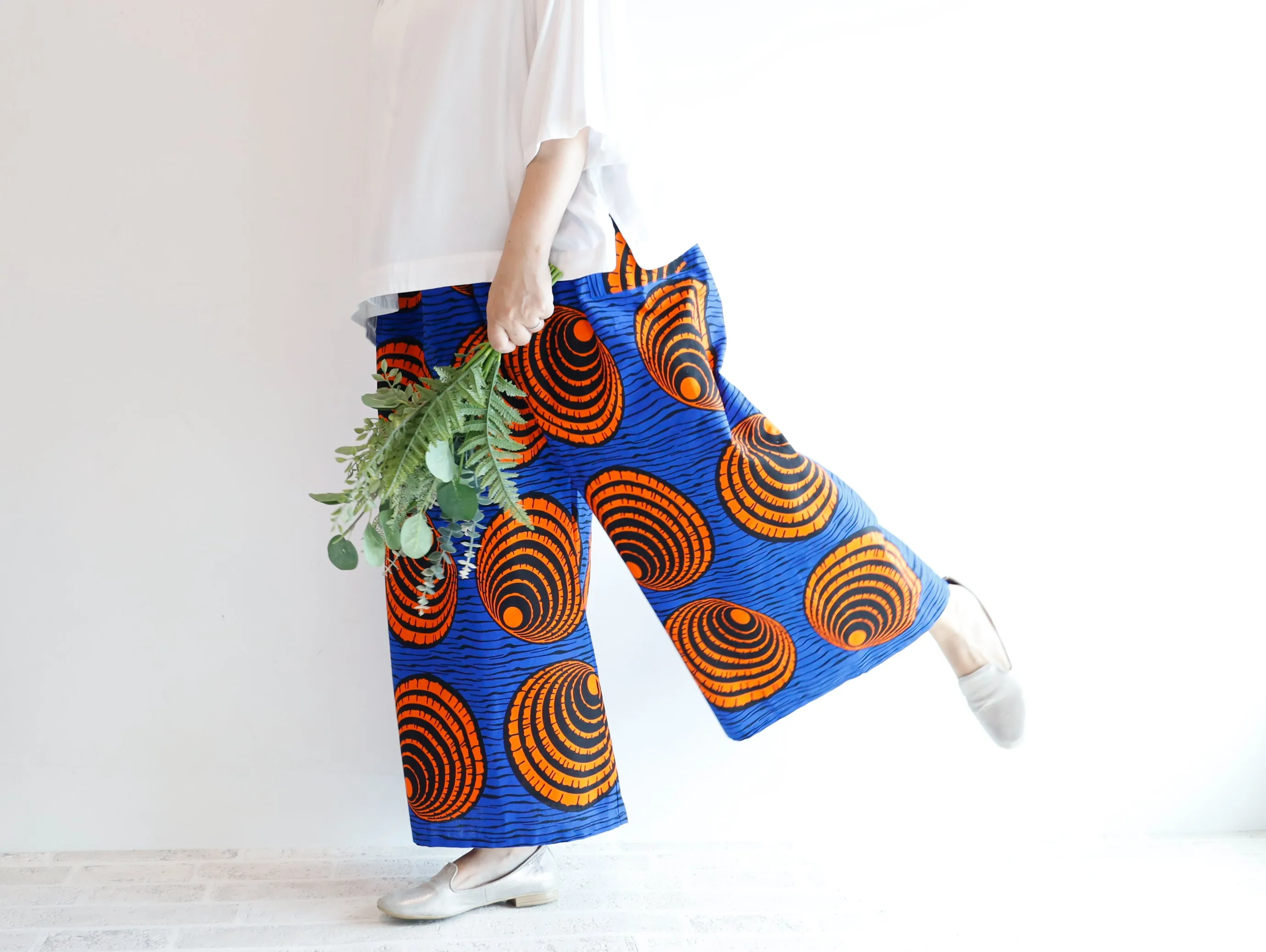 <P15-040>  AFRICAN PRINT Gaucho