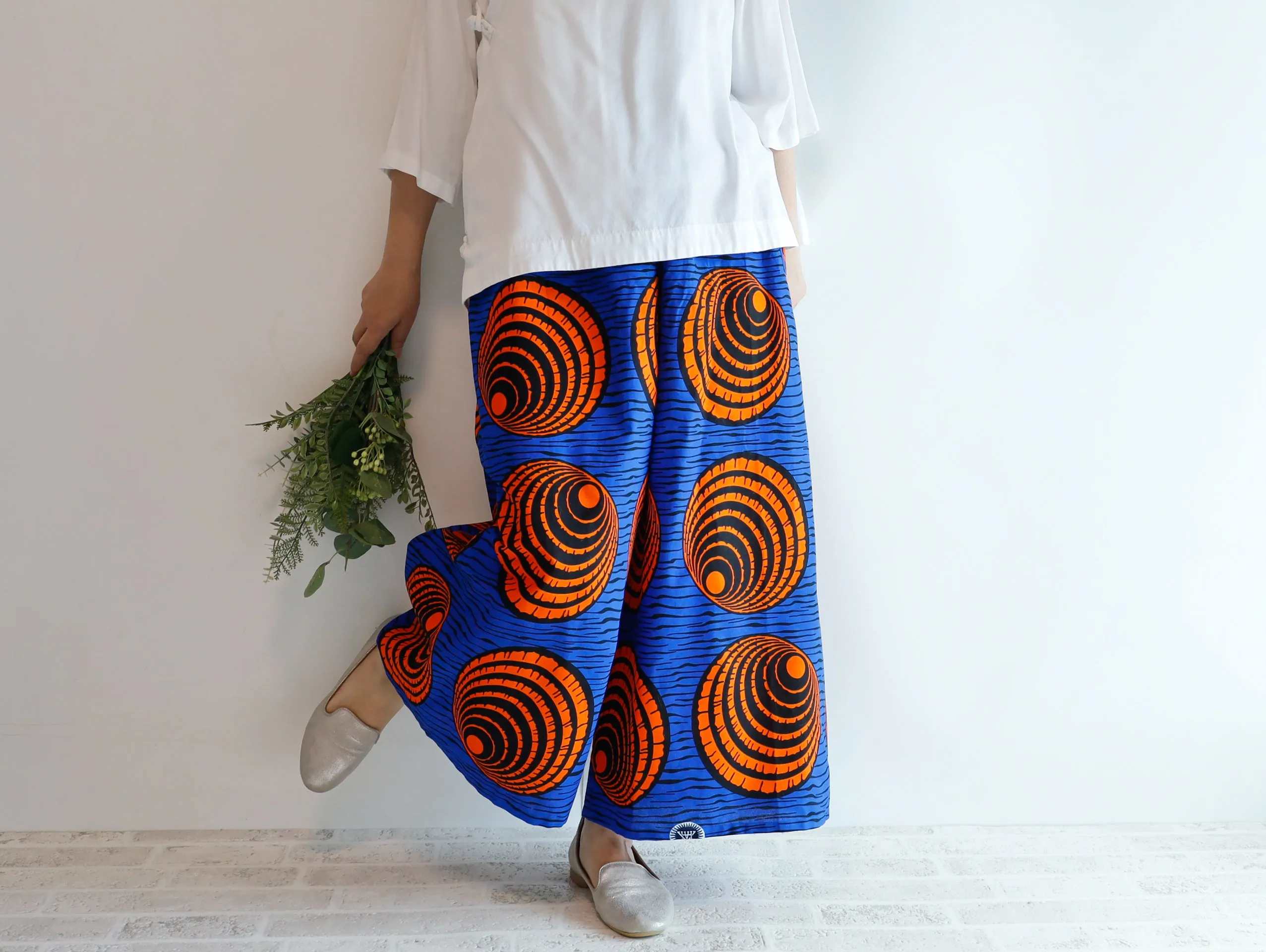 <P15-040>  AFRICAN PRINT Gaucho