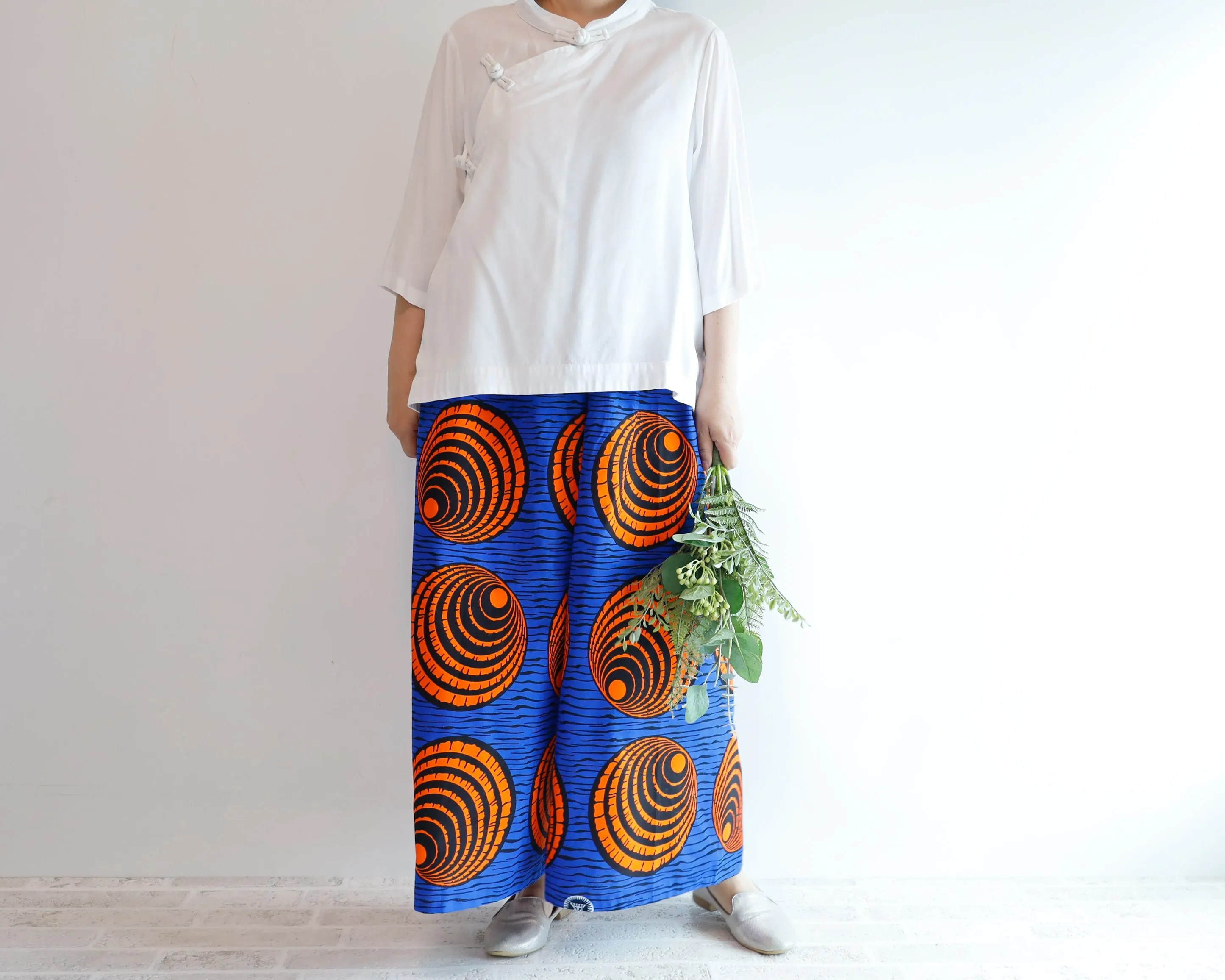 <P15-040>  AFRICAN PRINT Gaucho