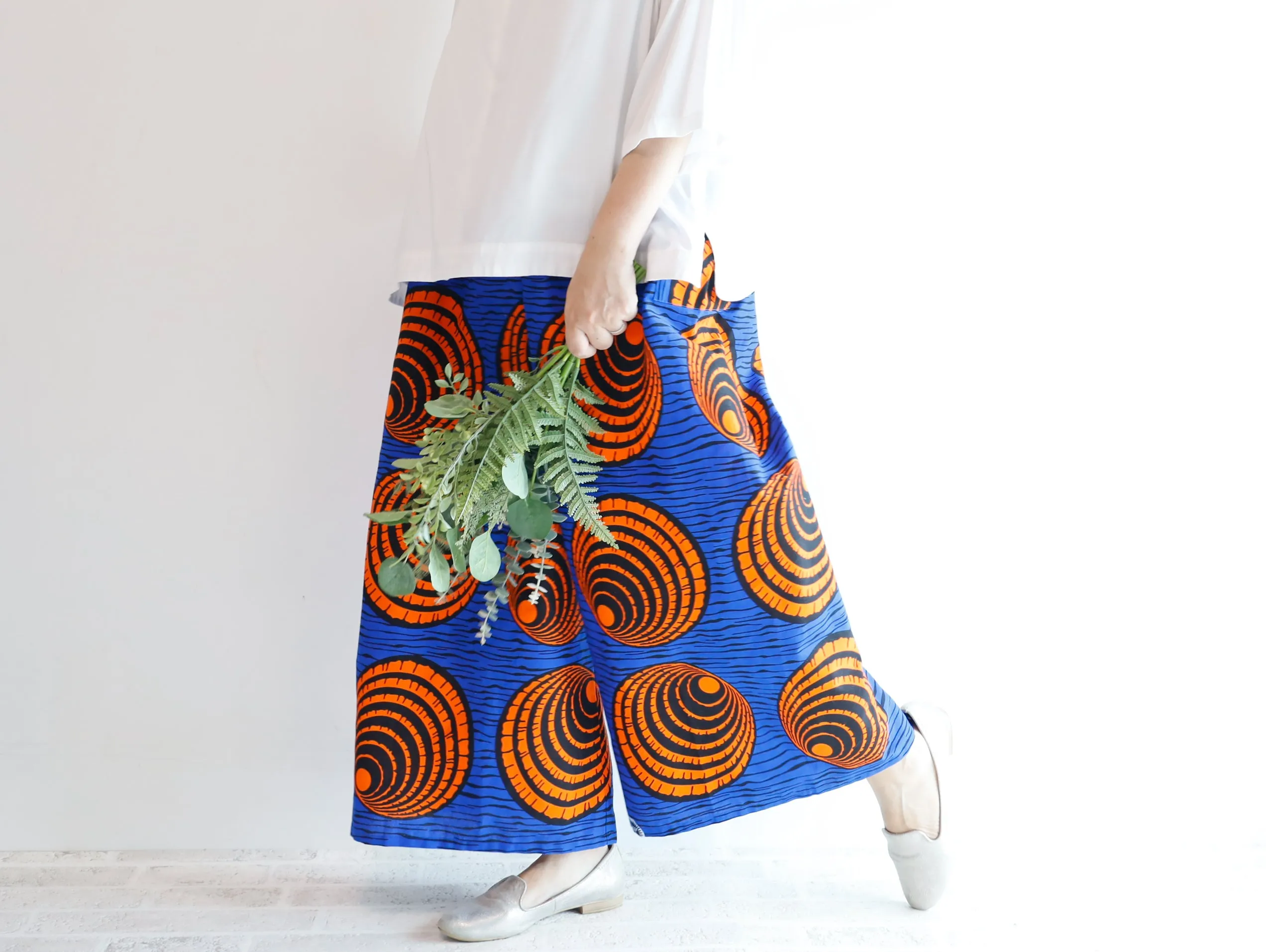 <P15-040>  AFRICAN PRINT Gaucho