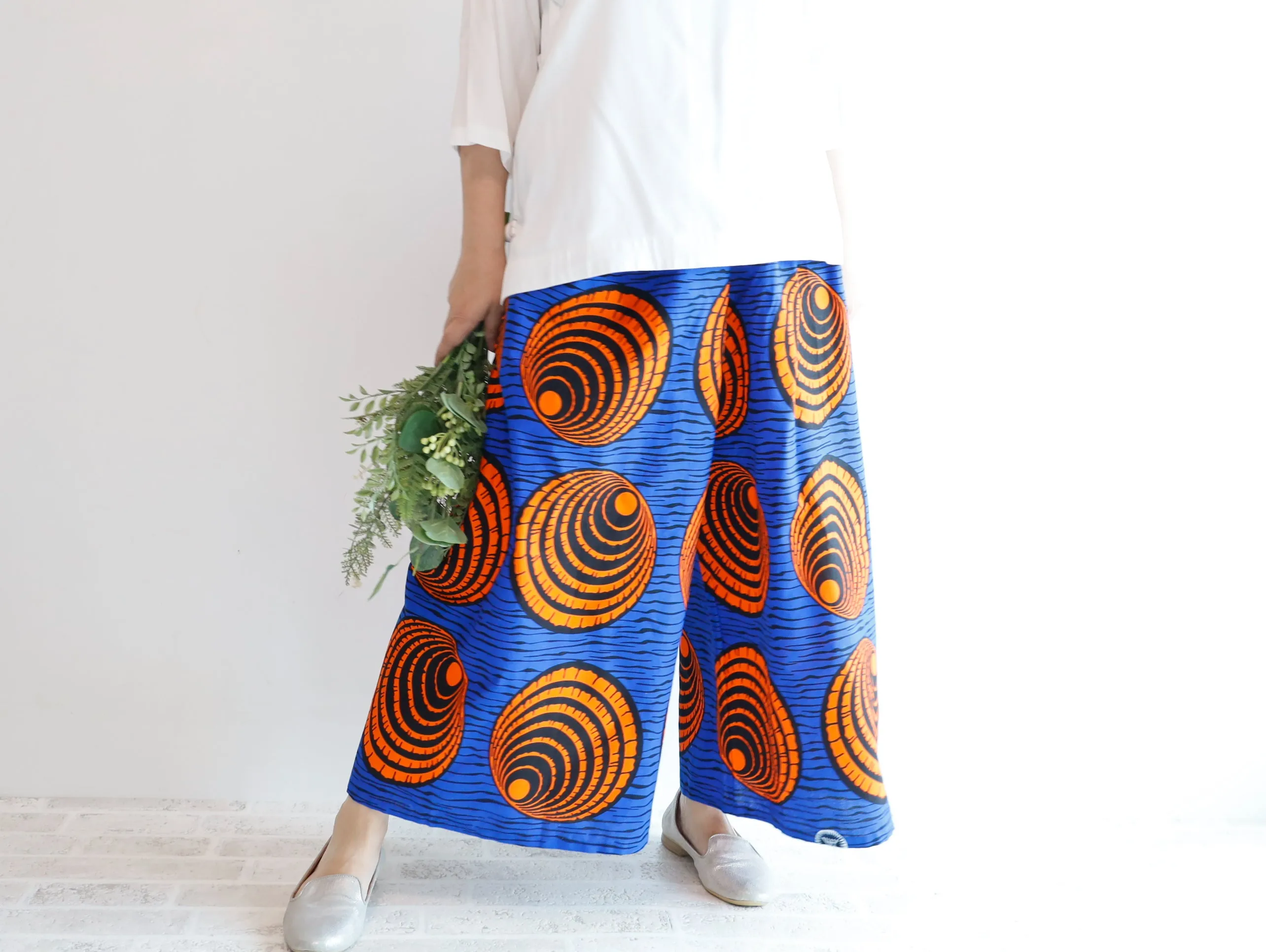 <P15-040>  AFRICAN PRINT Gaucho