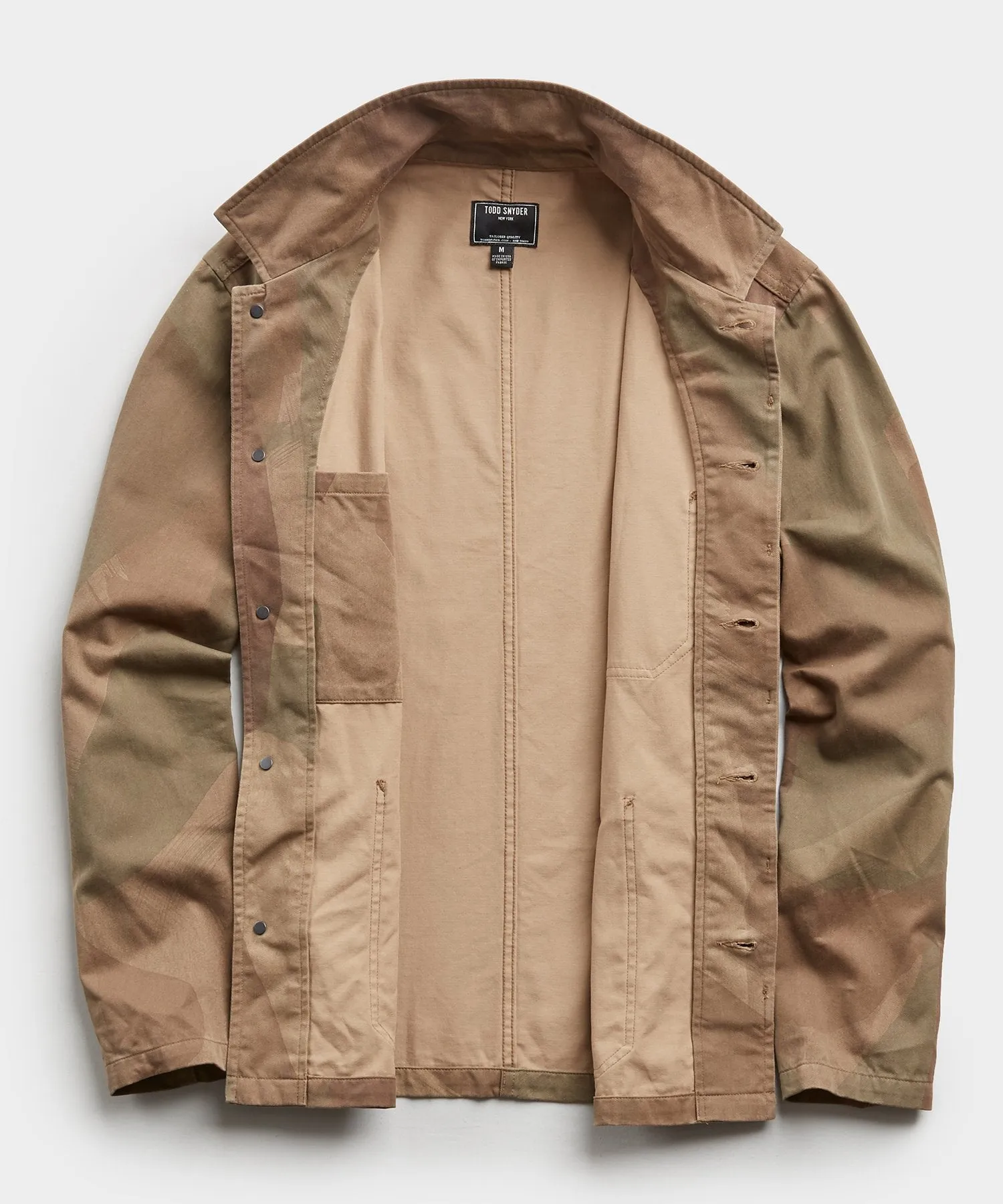 Made in New York Brushed Camo Chore Coat