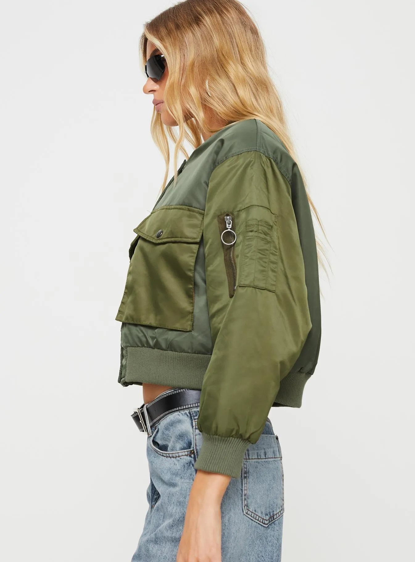 Milener Utility Bomber Jacket Olive