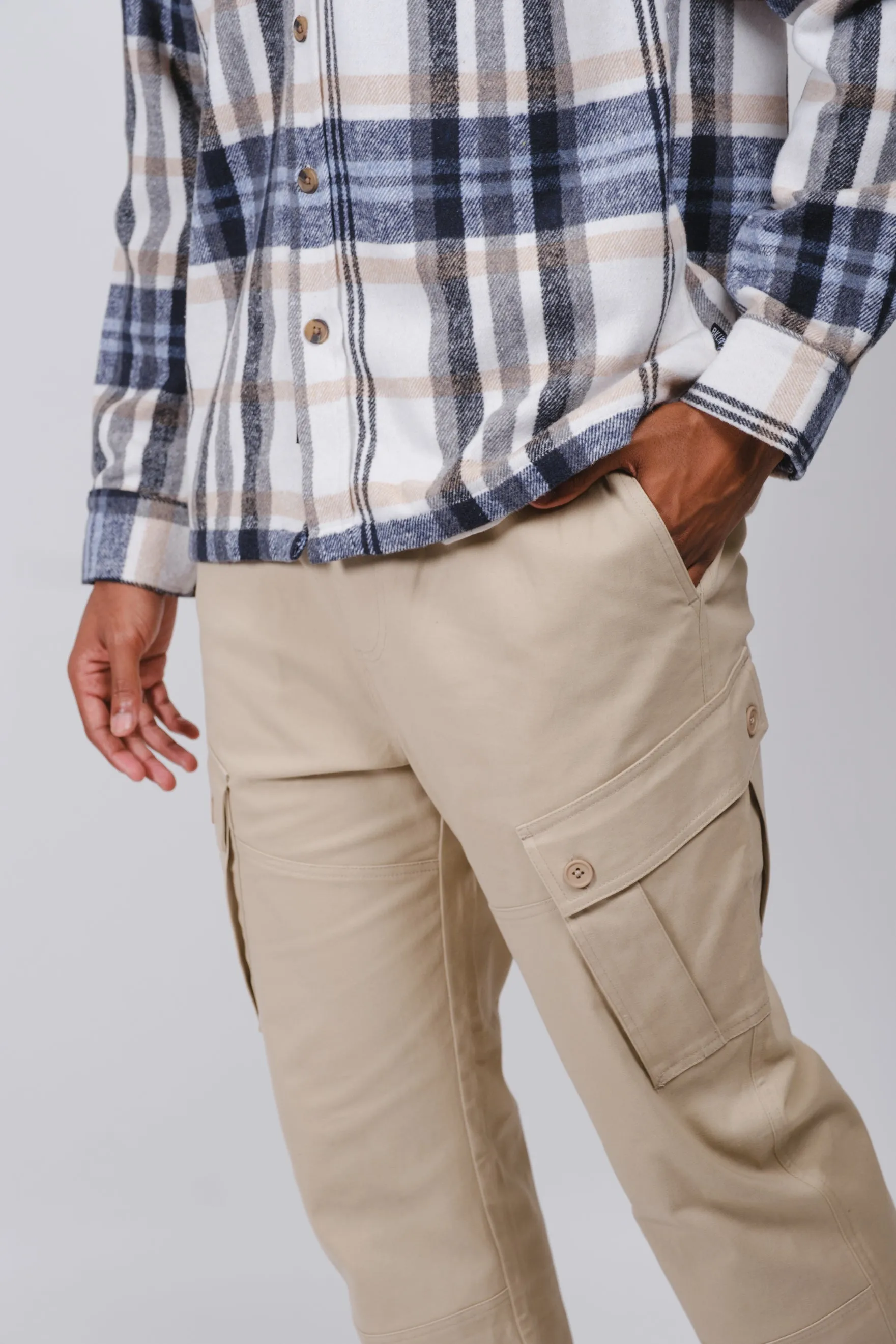 Military Cargo Pocket Twill Pant