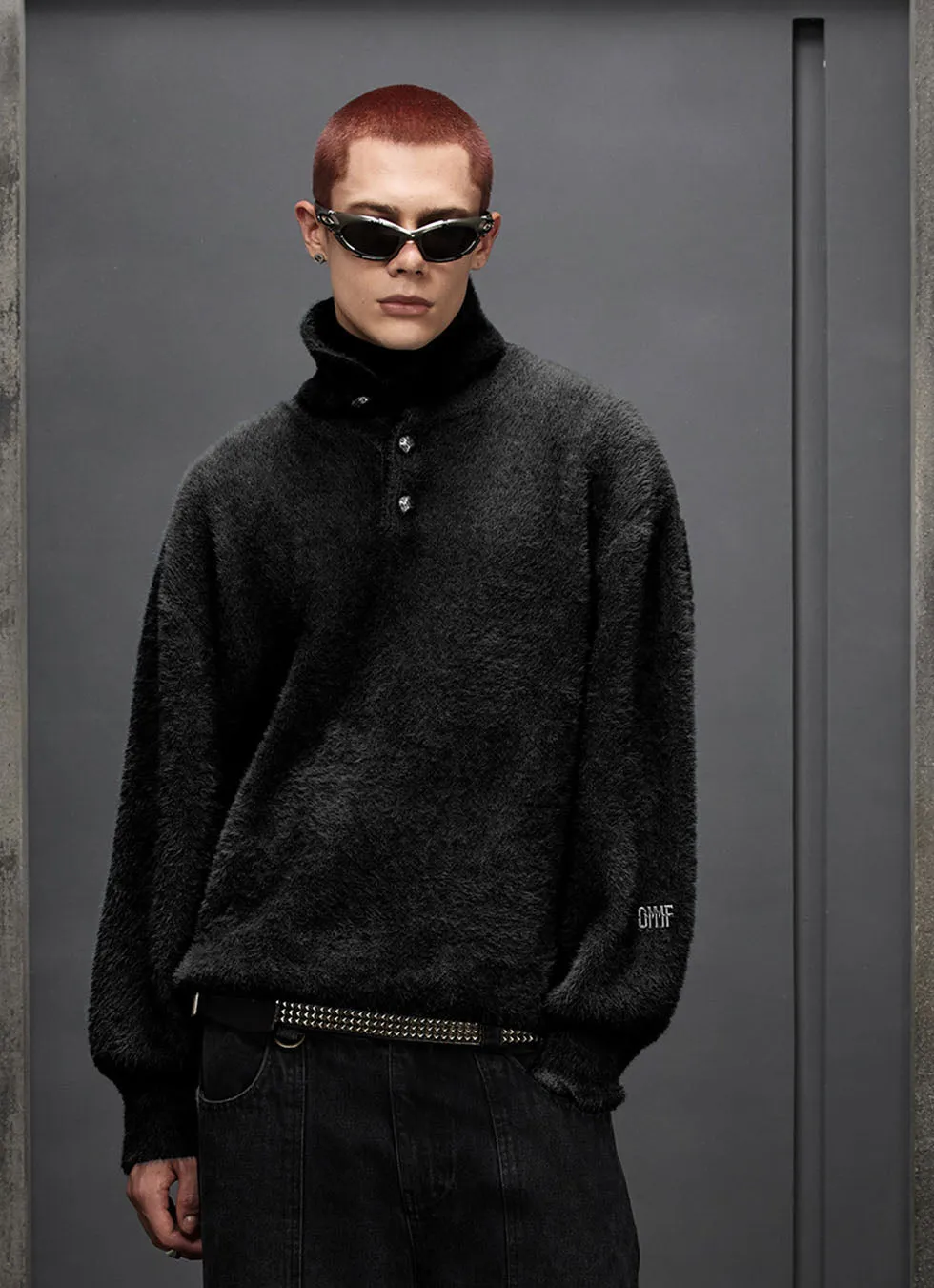 Mink Turtleneck Sweater