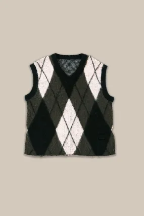 Mohair Reversible Vest