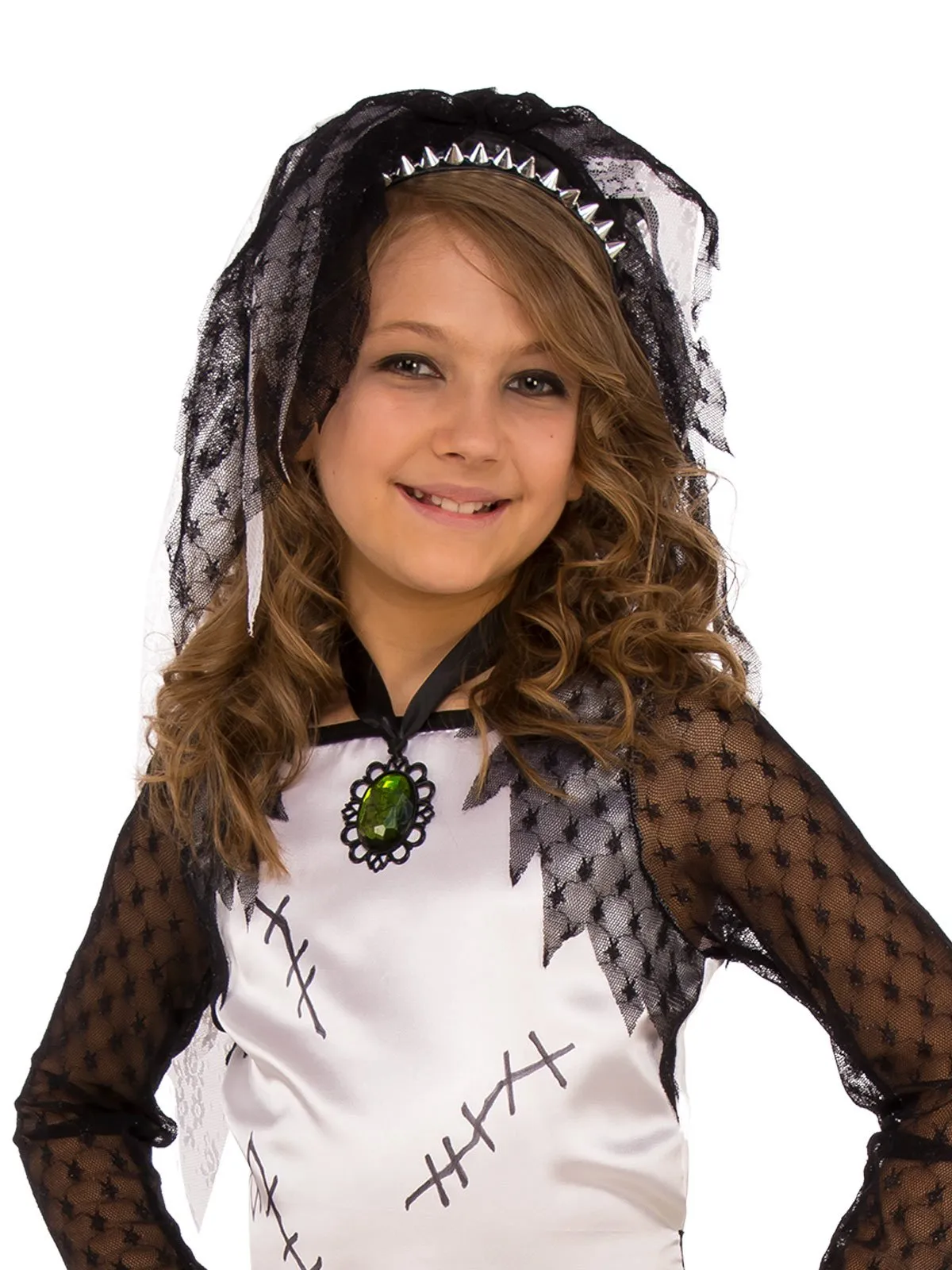 Monster Bride of Frankenstein Costume for Kids