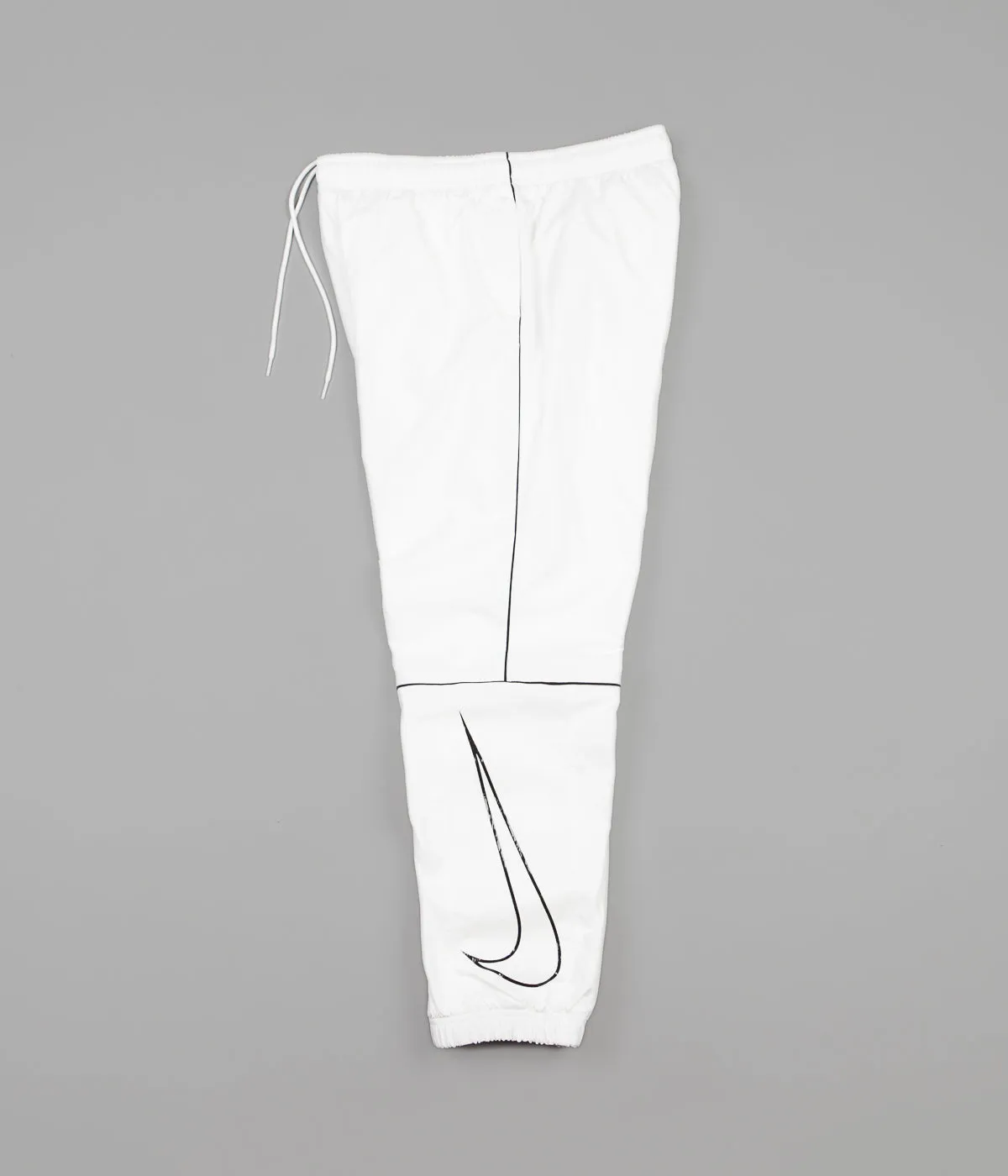 Nike SB Swoosh Track Pants - White / Black / Black