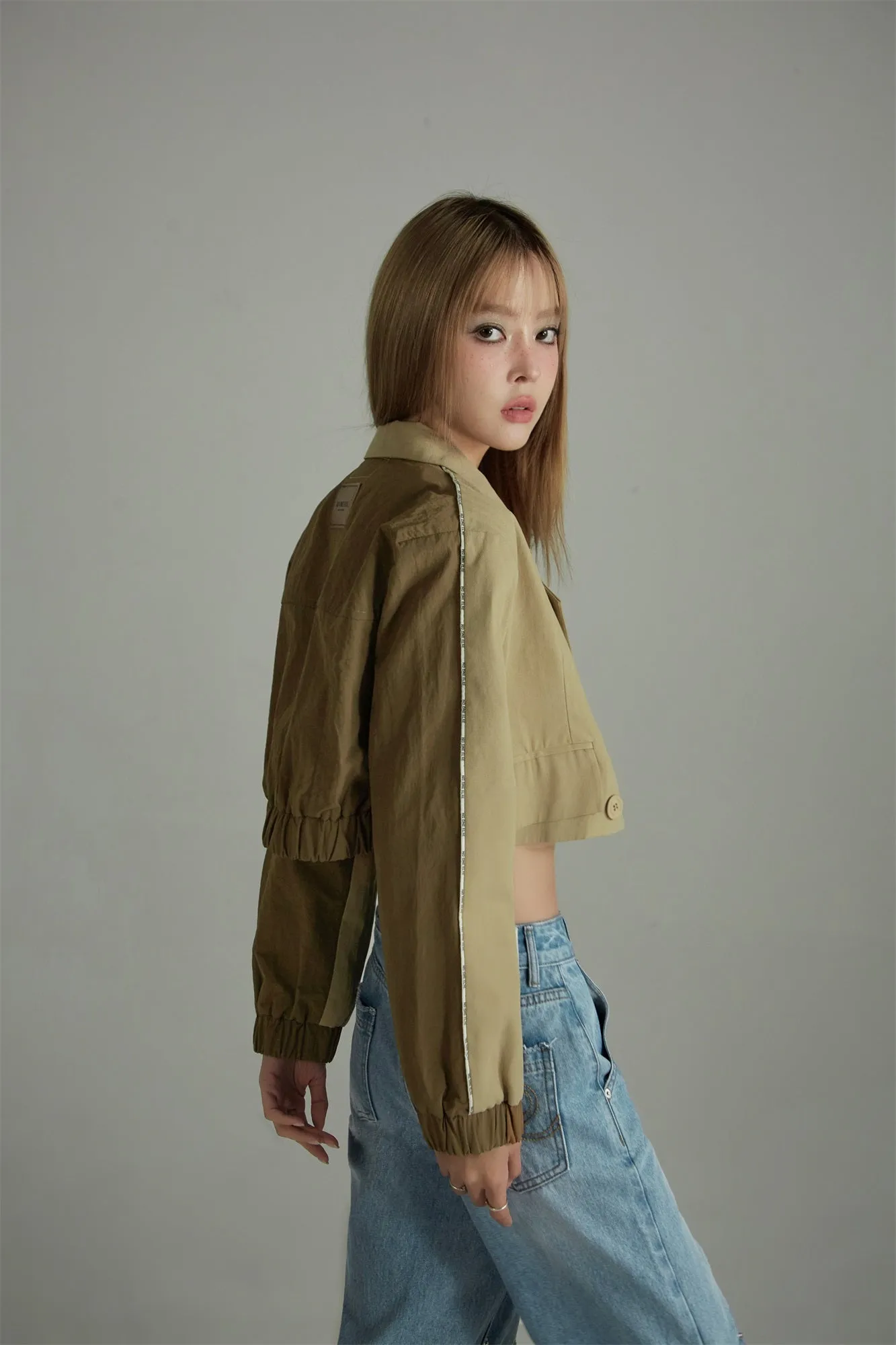 Noe Cropped Blazer Outer Jacket