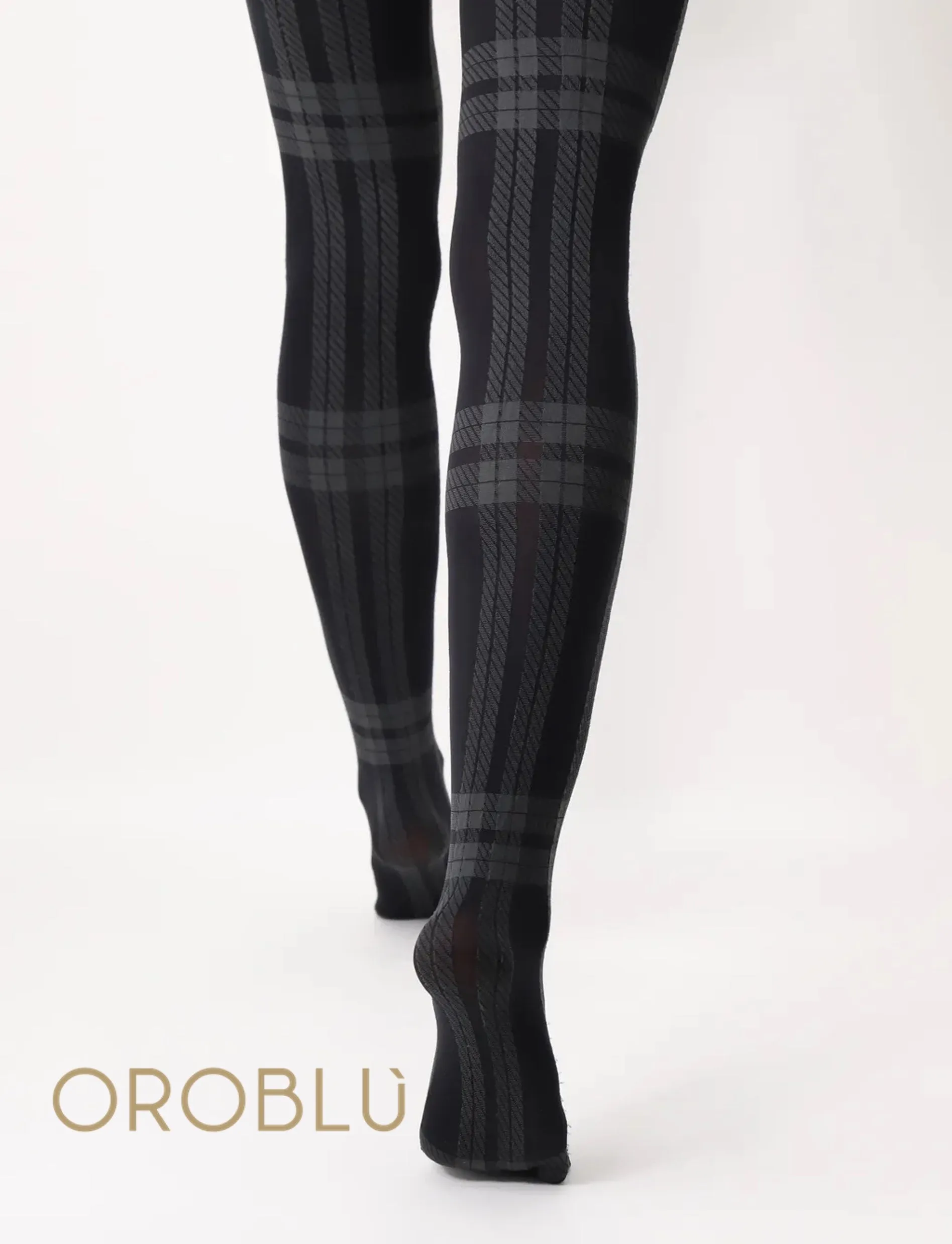 Oroblu All Colours Scottish Tight Black/Grey VOBC67908