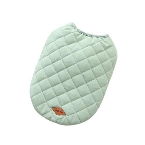 Padded Luxe Dog Vest - Green