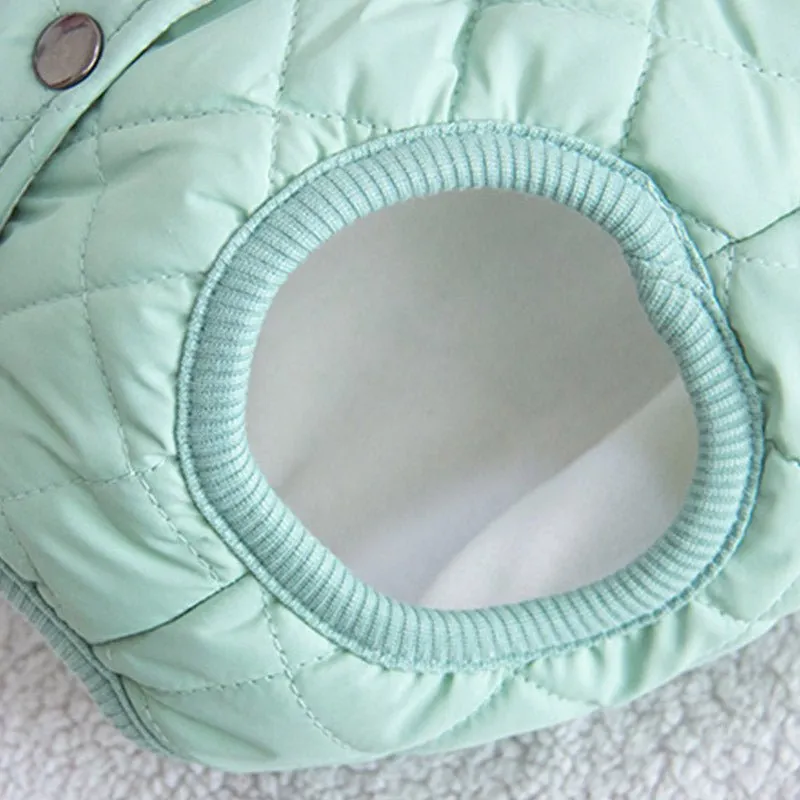 Padded Luxe Dog Vest - Green