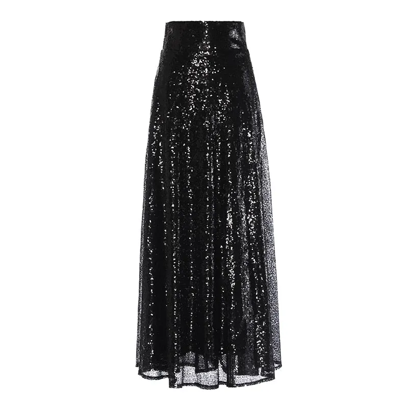 Party Girl- the Sequined Pencil Skirt