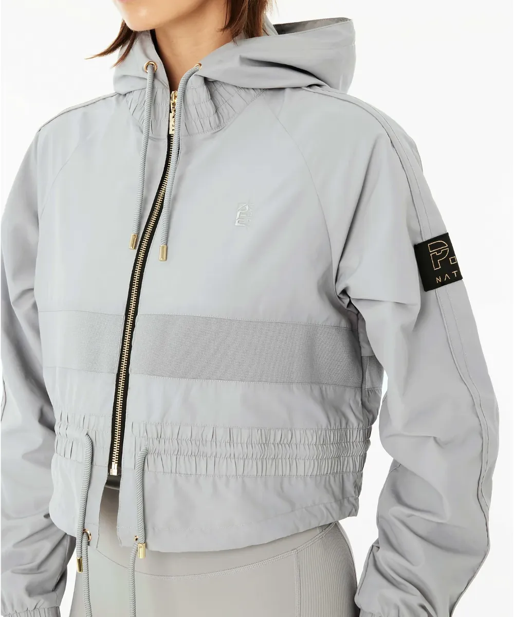 P.E Nation Cropped Man Down Jacket (High Rise)