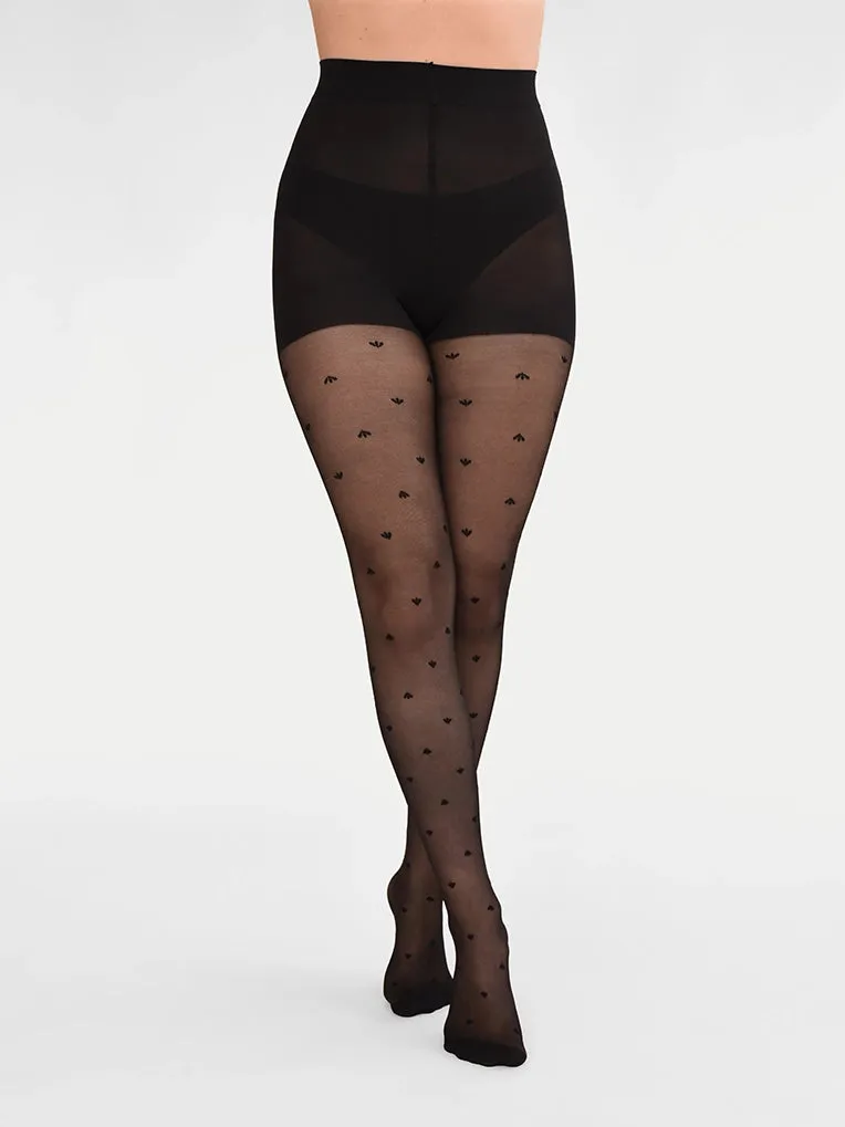 Petals Pattern Tights