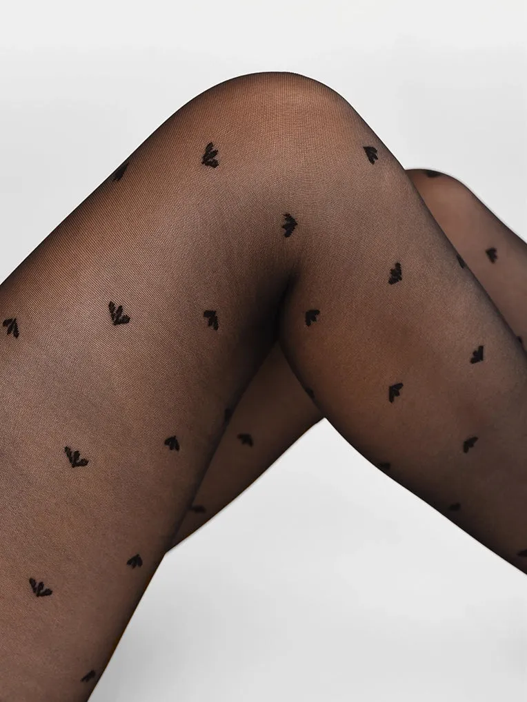 Petals Pattern Tights