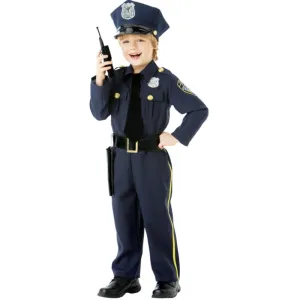 Police Officer Boys Costume