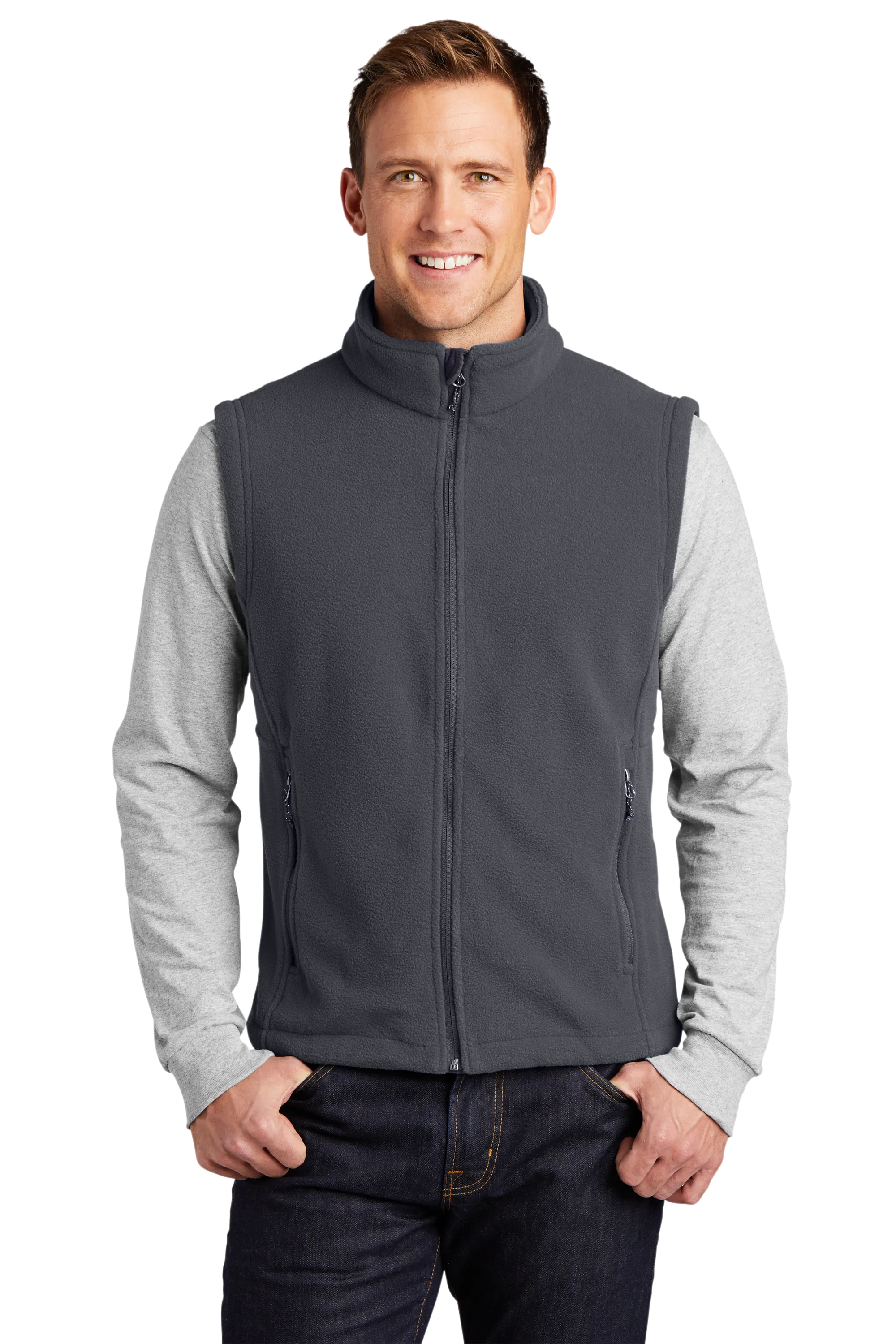 Port Authority® Value Fleece Vest - Iron Grey