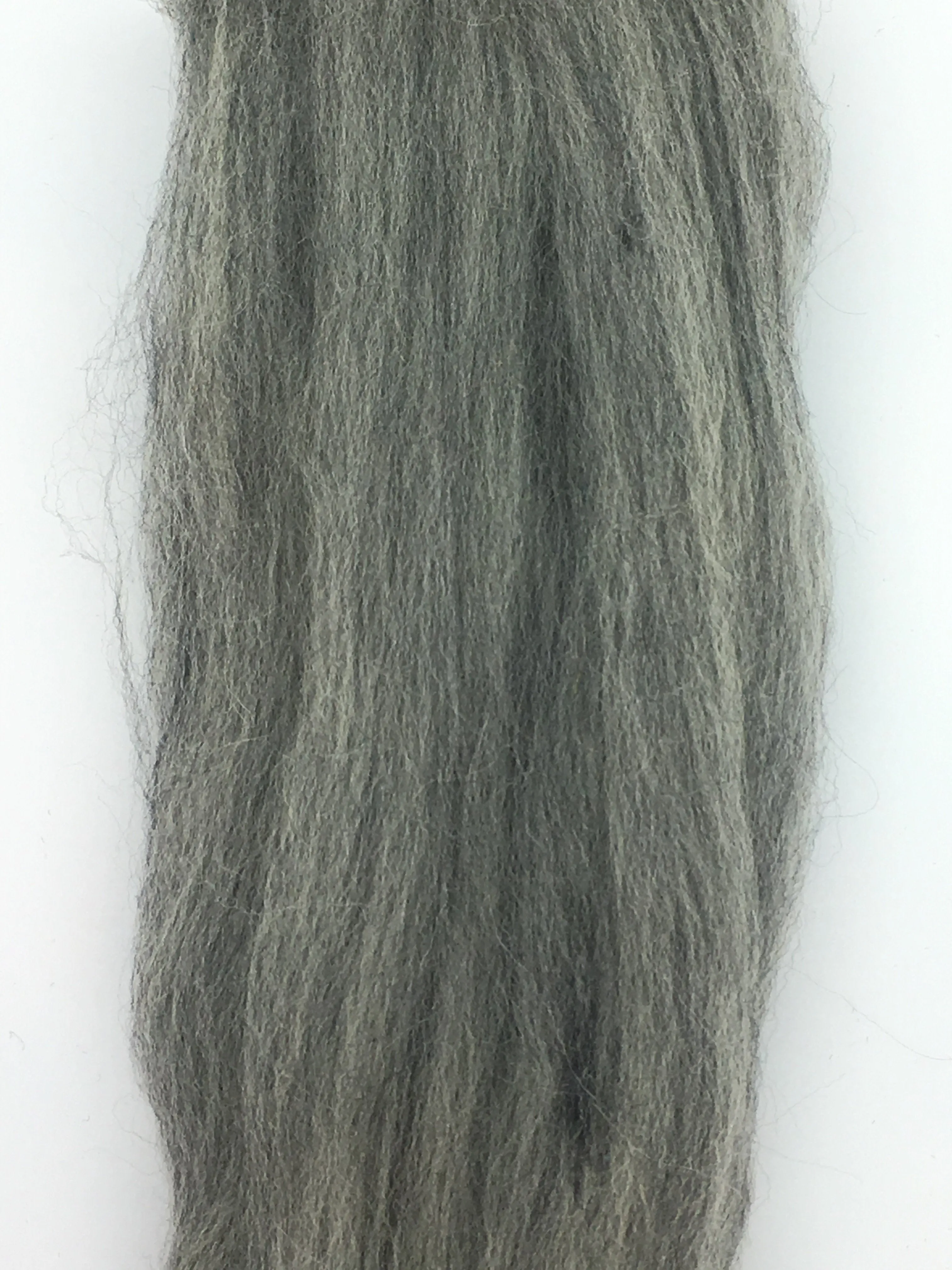 Premium Gray Wool Roving