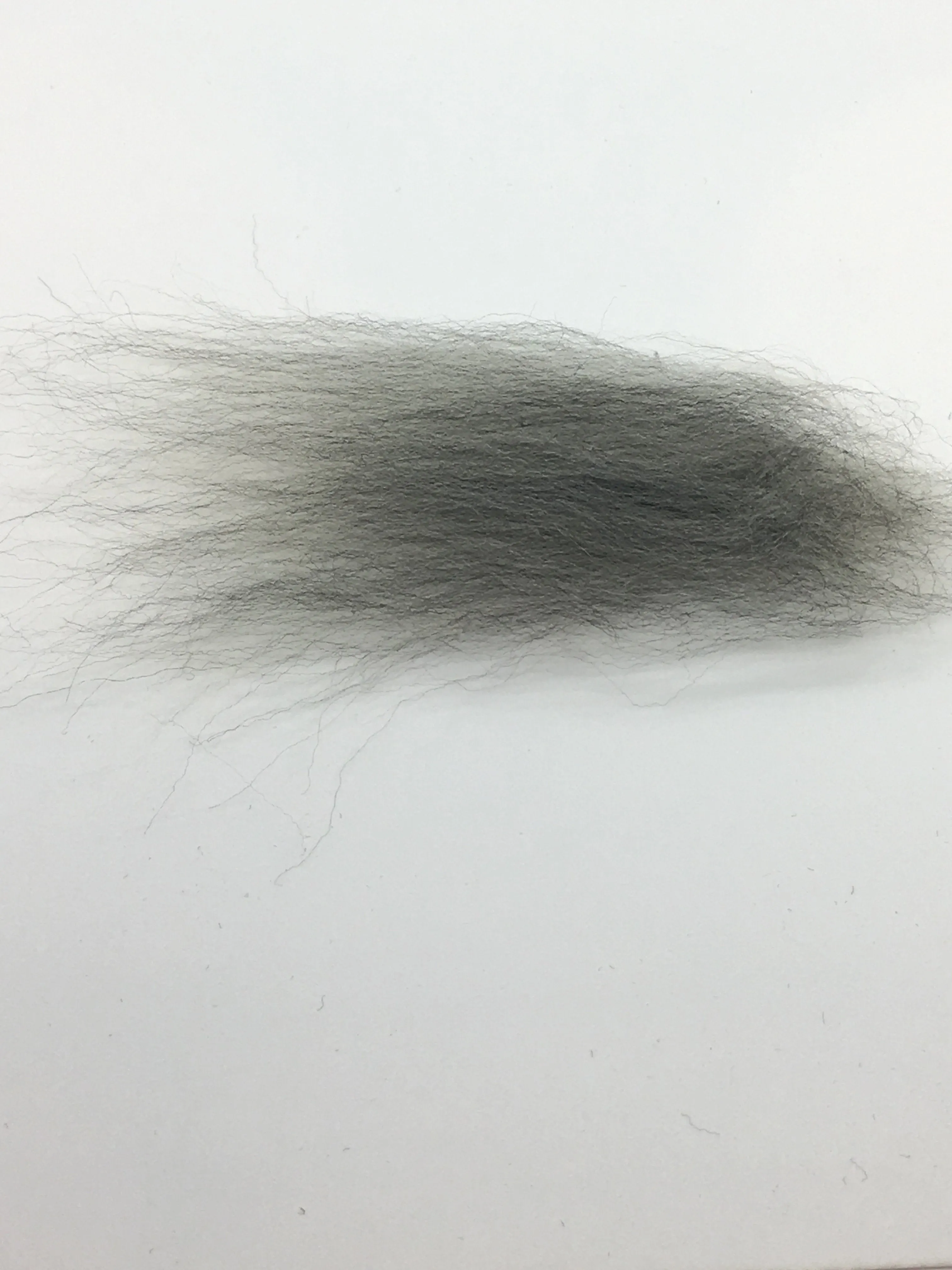 Premium Gray Wool Roving