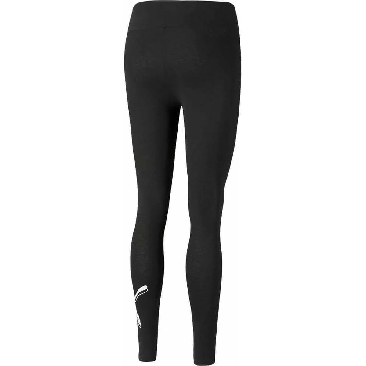 Puma Power Logo Womens Long Training Tights - Black