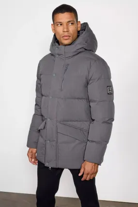 RDS Down Cargo Parka - Asphalt