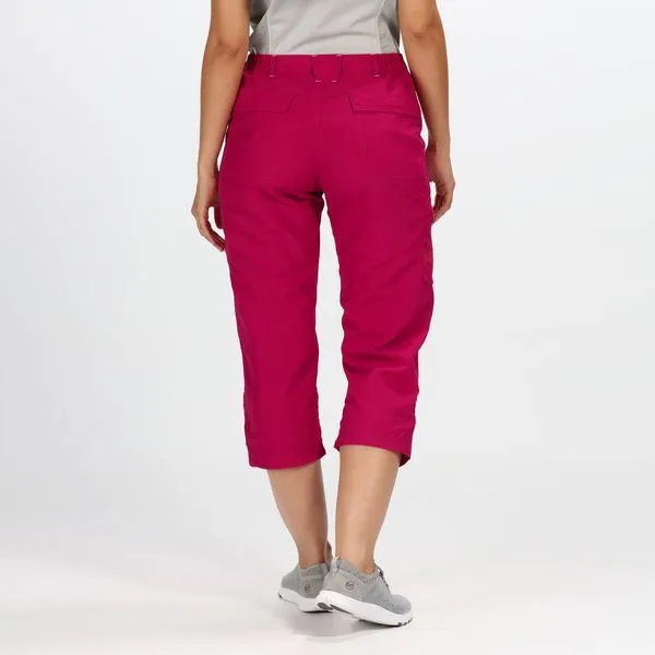 Regatta Womens Chaska Cropped 3/4 Capri Trousers