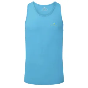 Ronhill Core Vest Mens | Cyan/acid Lime